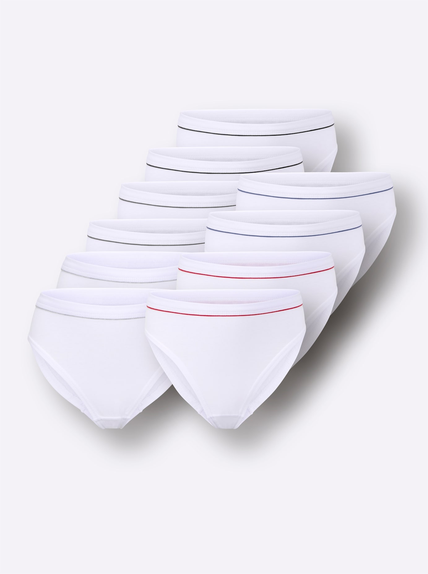 wäschepur Jazz-Pants Slips, (10 St.)