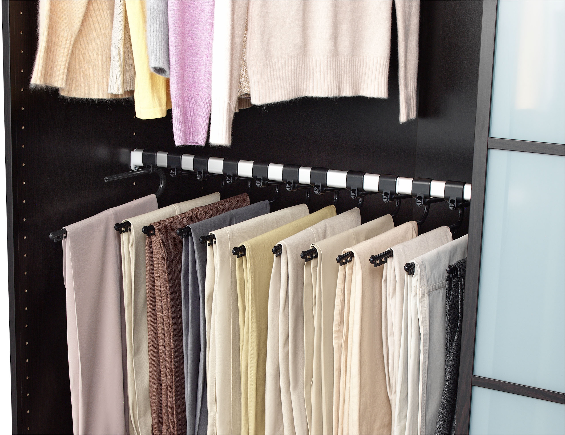 Ruco Kleiderstange »Teleskop-Hosenstange« Breitenverstellbar, für bis zu 16 Hosen, Made in Germany