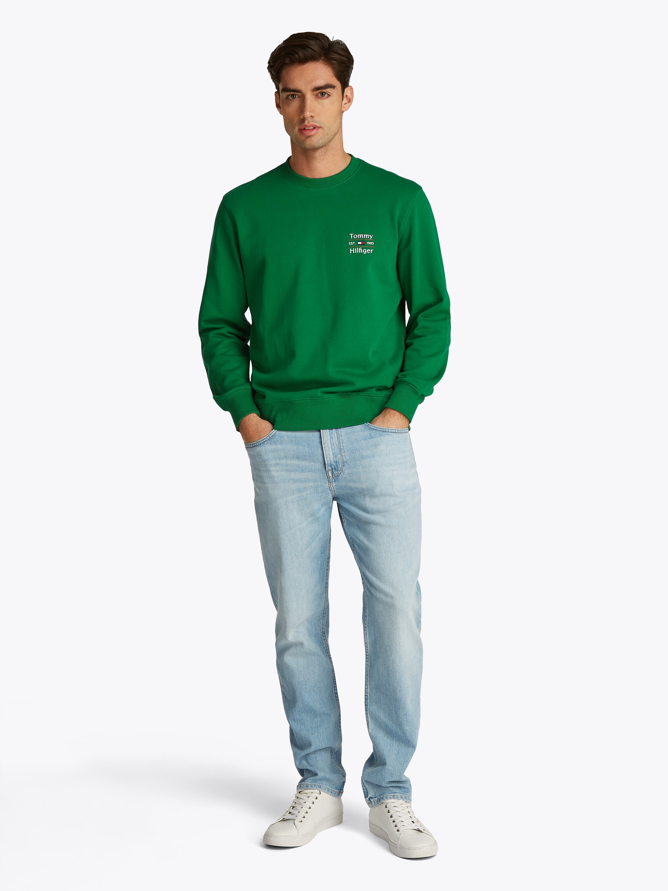 Tommy Hilfiger Sweatshirt »HILFIGER STACK SWEATSHIRT«
