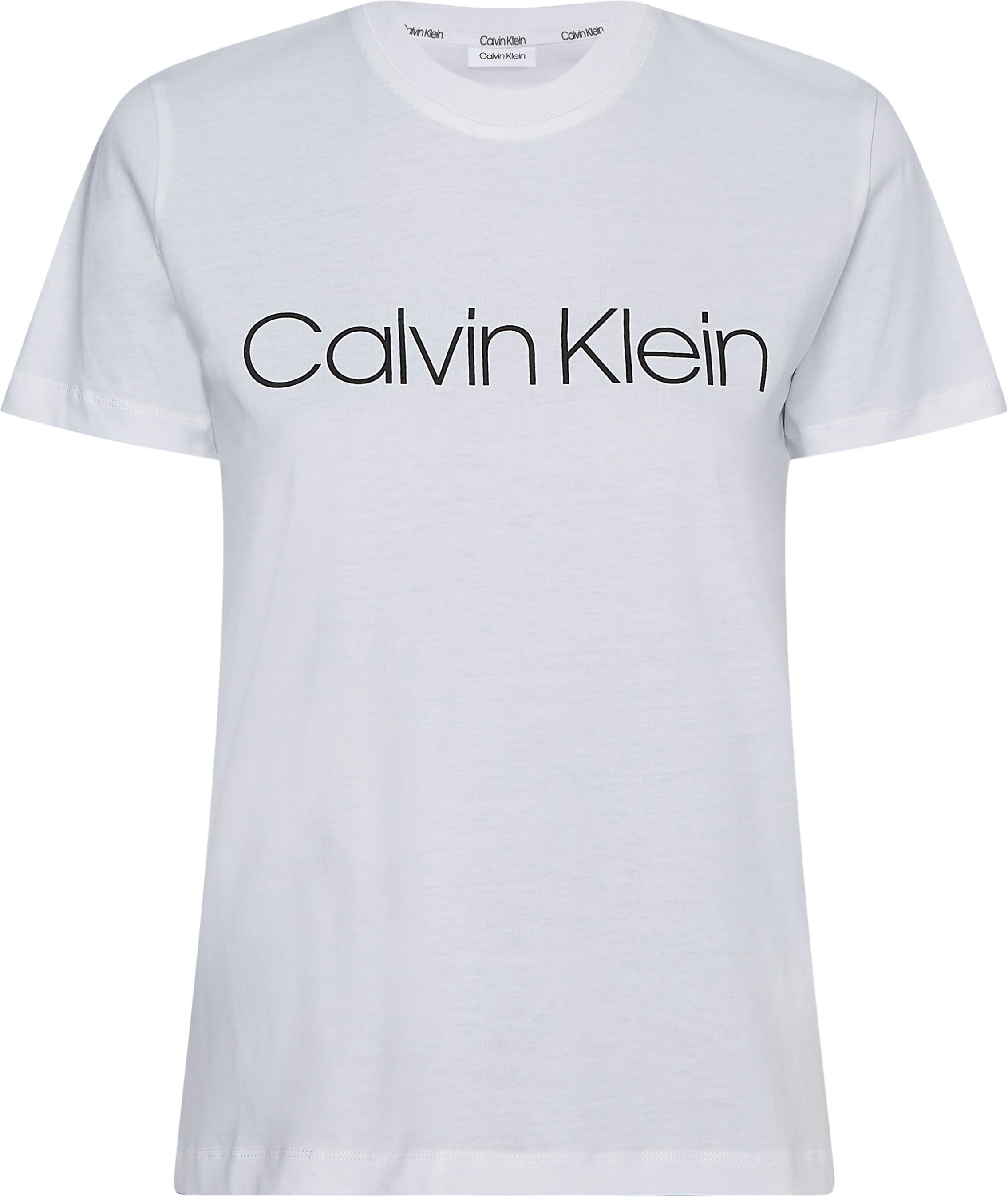 Calvin Klein Curve Rundhalsshirt »INCLUSIVE CORE LOGO T-SHIRT«, mit markantem Calvin Klein Logo-Schriftzug auf der Brust
