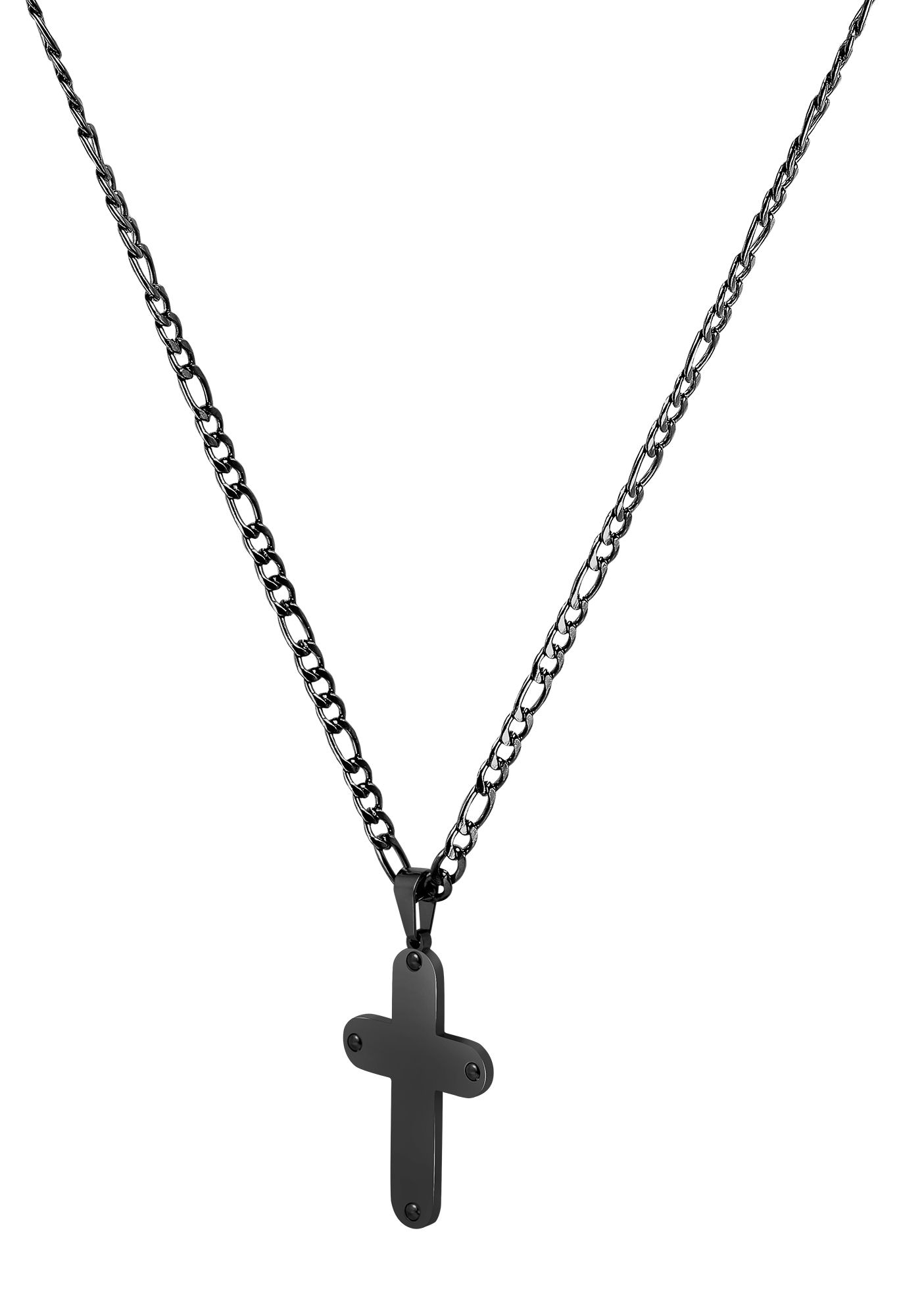 Adelia´s Kette ohne Anhänger »Unisex Halskette mit Anhänger ¿ Kreuz aus Edelstahl«