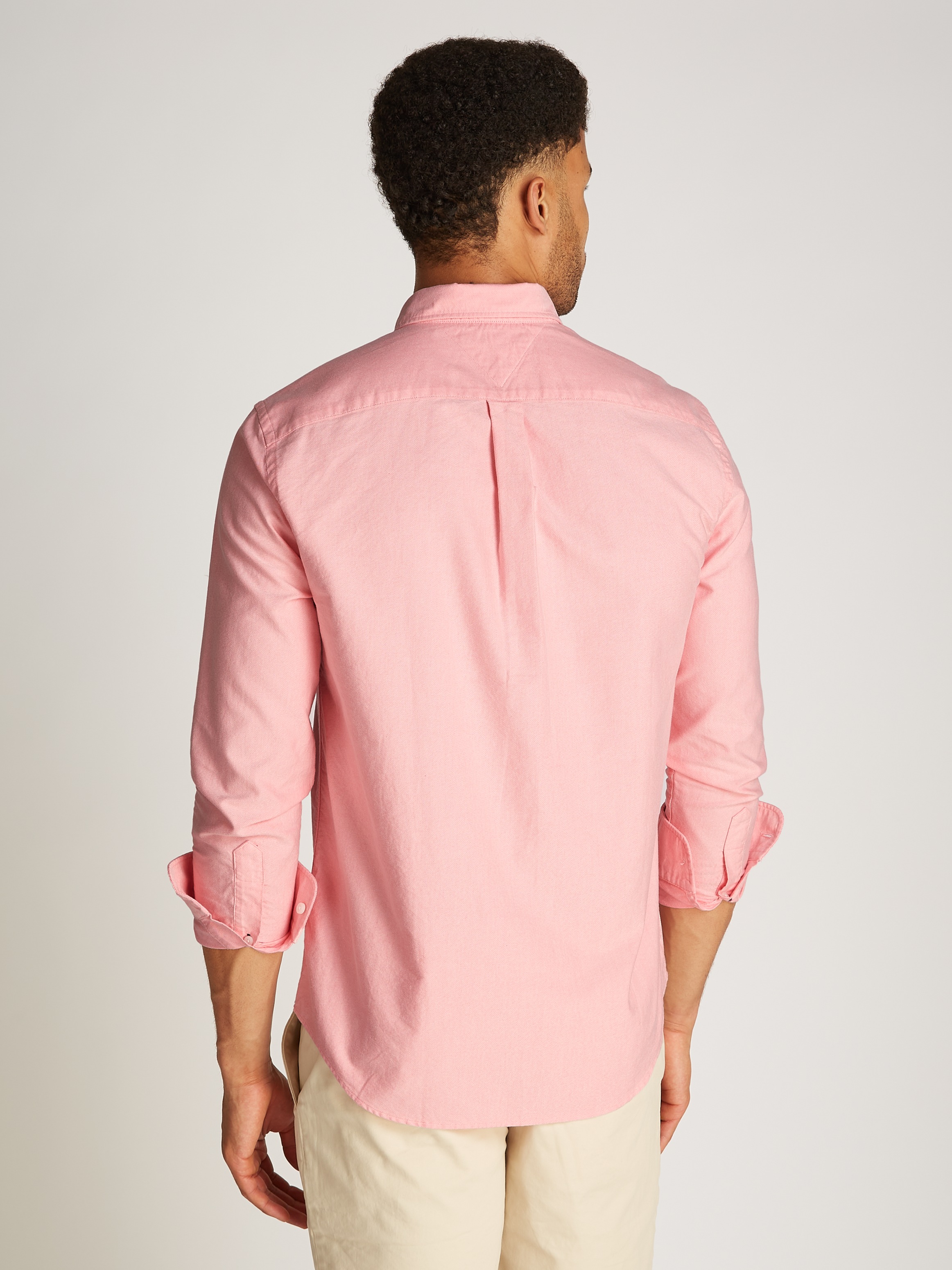 Tommy Hilfiger Langarmhemd »SOLID HERITAGE OXFORD RF SHIRT«
