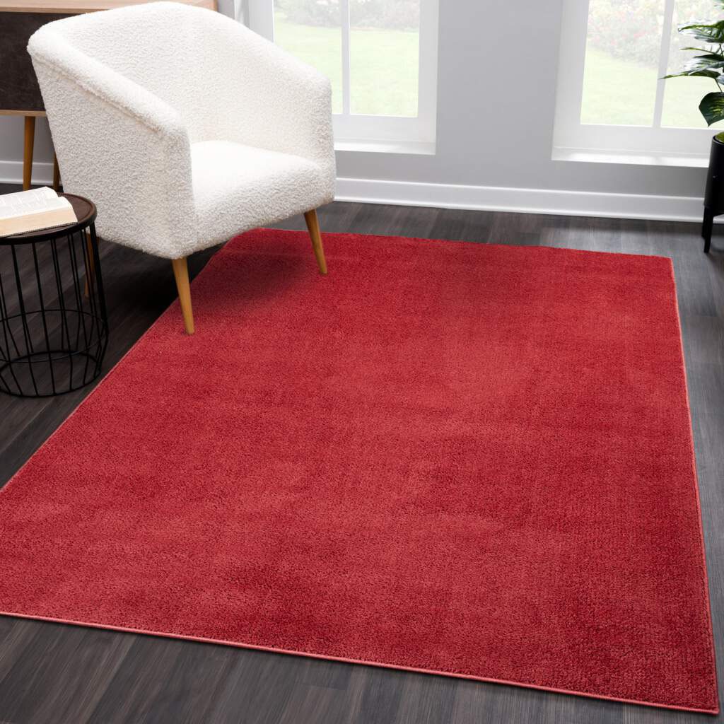 Carpet City Läufer »Softshine 2236«, rechteckig, 14 mm Höhe, Hochflor, Uni-Farben, besonders weich