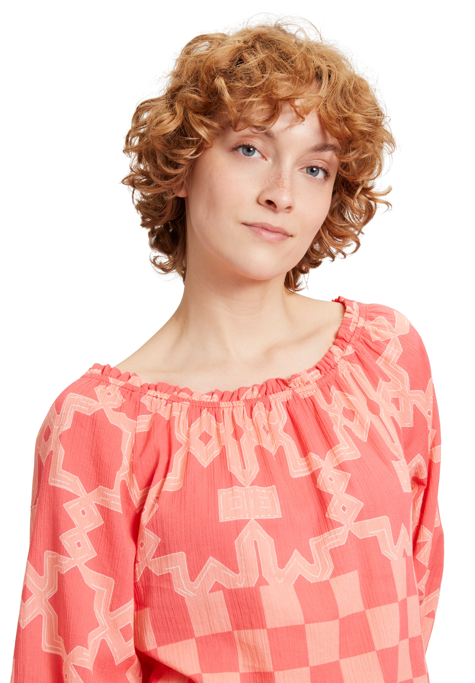 Cartoon Carmenbluse »Carmenbluse mit Muster«