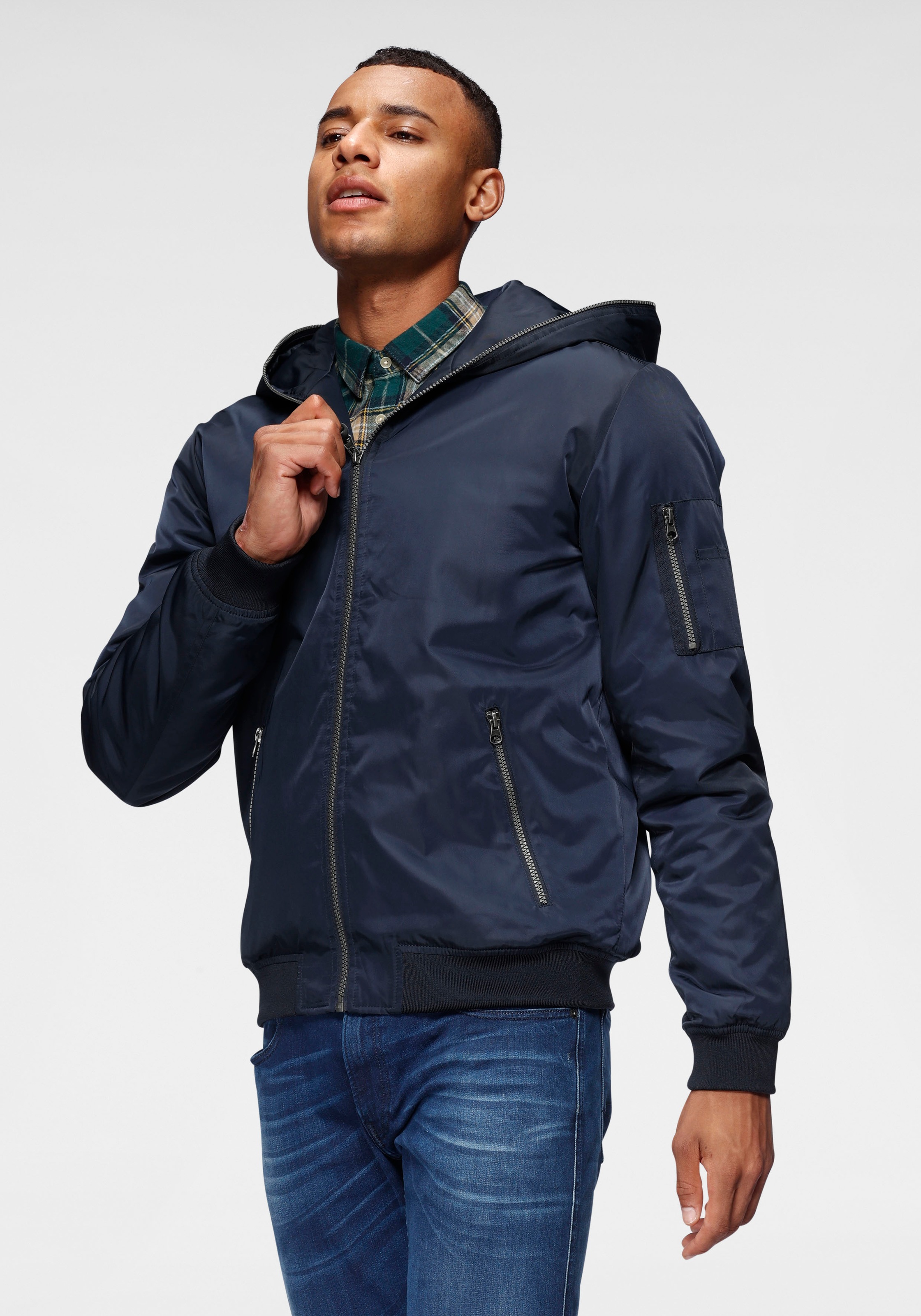 ALPENBLITZ Blouson »Brevik«, RV Ärmel-Tasche