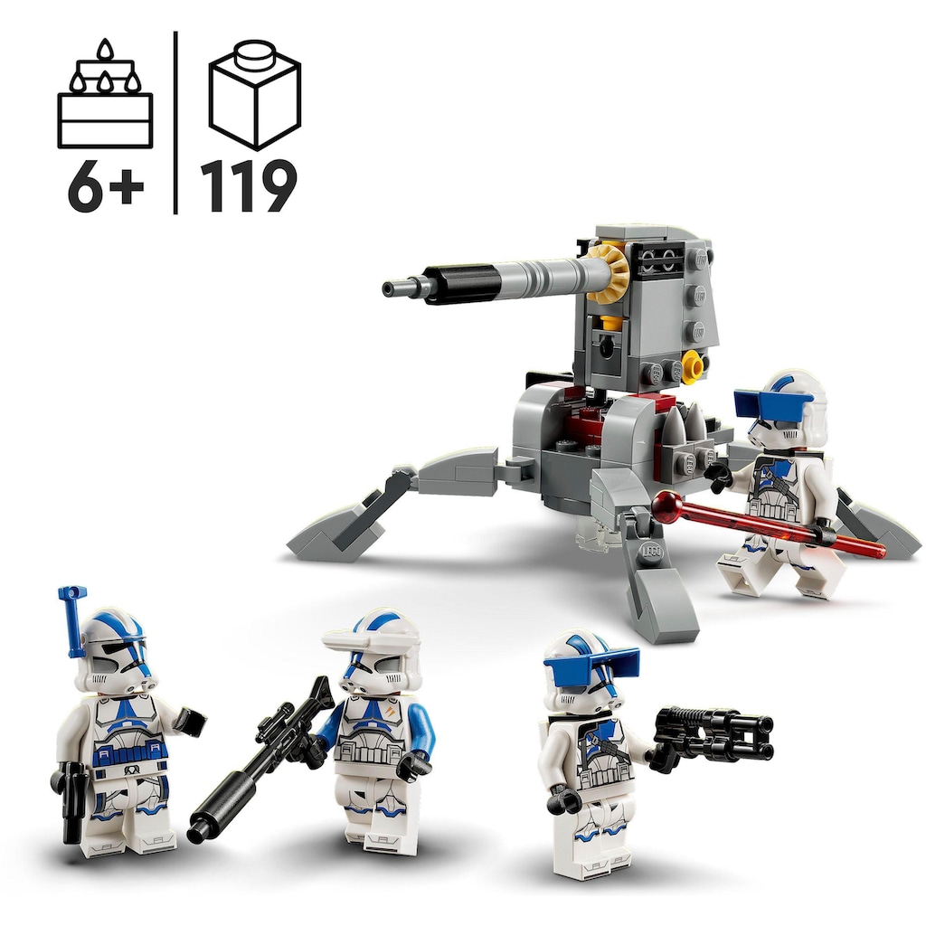 LEGO® Konstruktionsspielsteine »501st Clone Troopers™ Battle Pack (75345), LEGO® Star Wars™«, Made in Europe