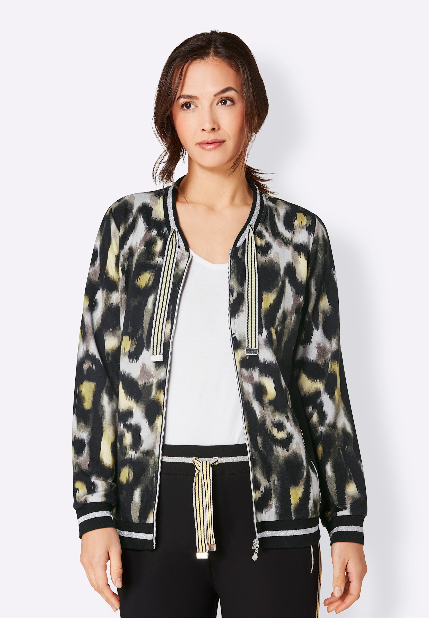 creation L Kurzjacke »Modal-Viskose-Jacke Modal-Viskose-Jacke« 1 Stk. tlg.