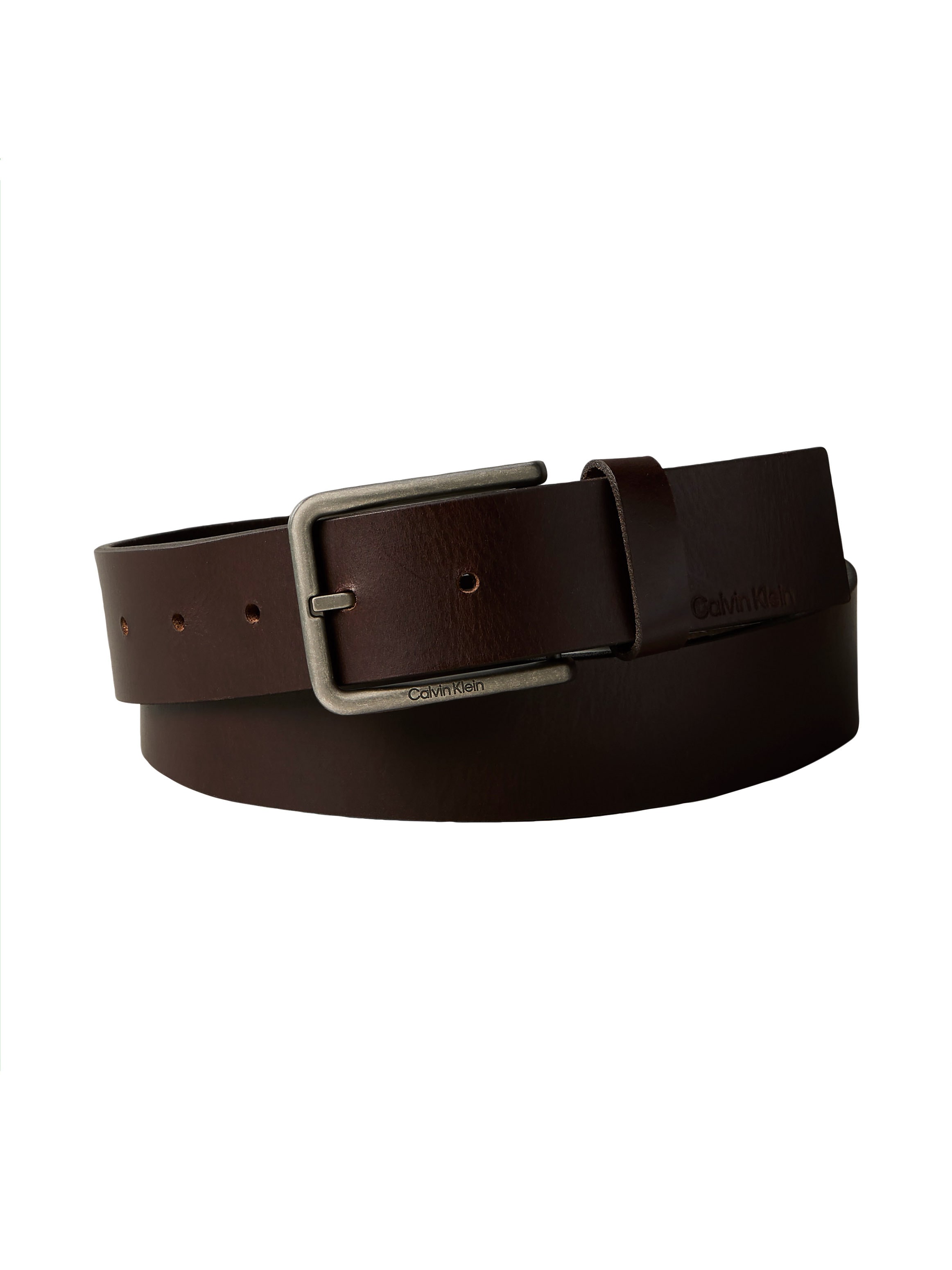 Calvin Klein Ledergürtel »WARMTH BUCKLE« Größenverstellbar