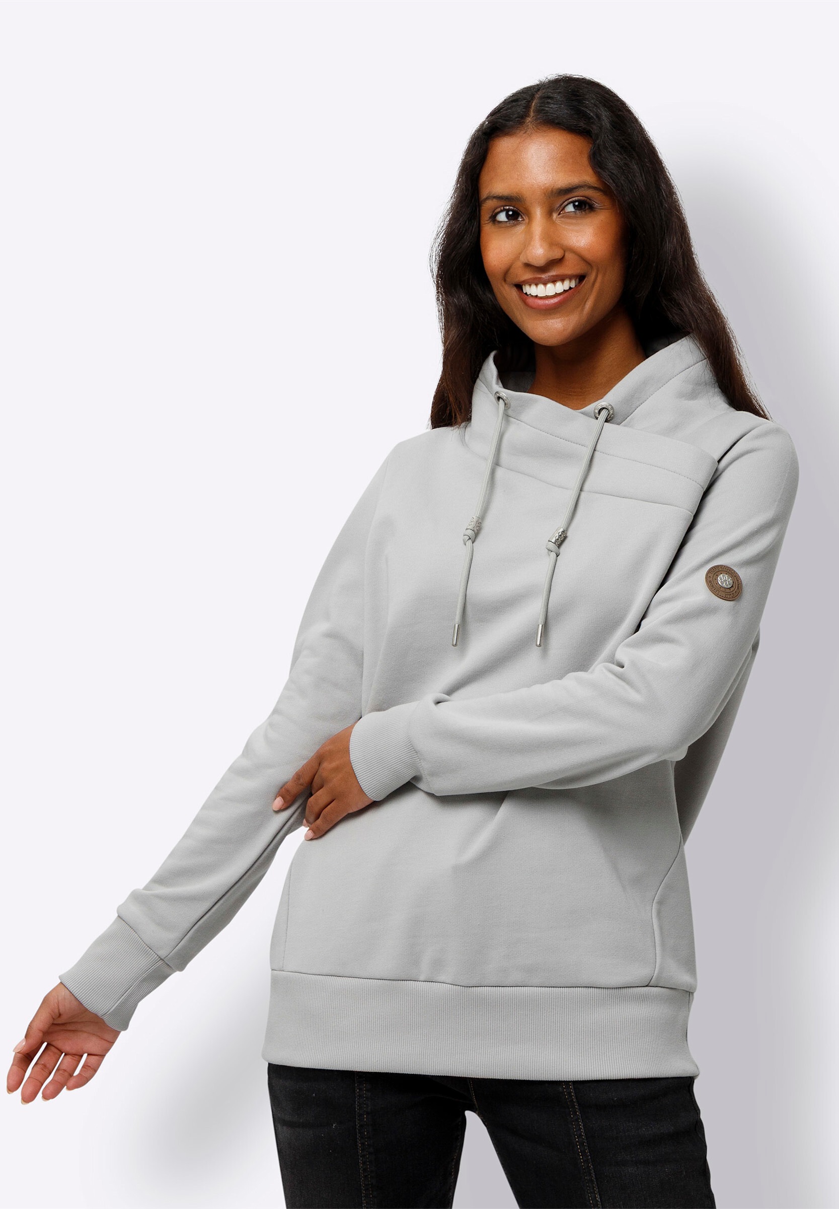 heine Sweatshirt »Sweatshirt Sweatshirt mit wärmender Innenseite«
