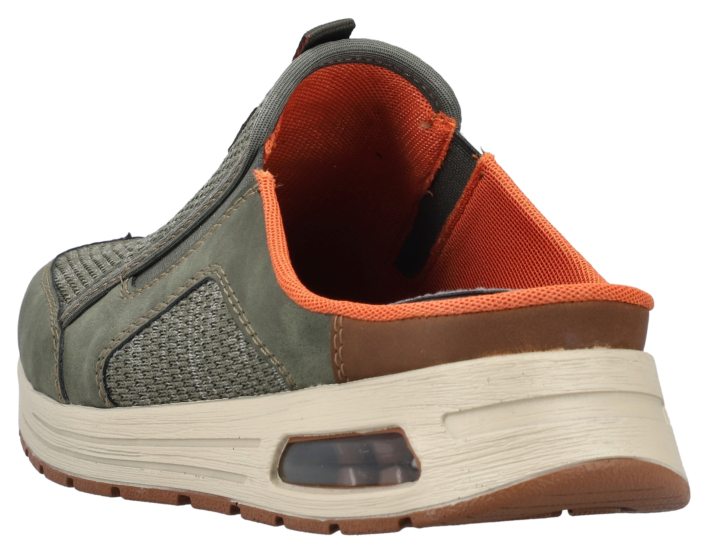 Rieker Clog, Sommerschuh, Strandschuh, Hausschuh mit seitlichen Stretcheinsätzen