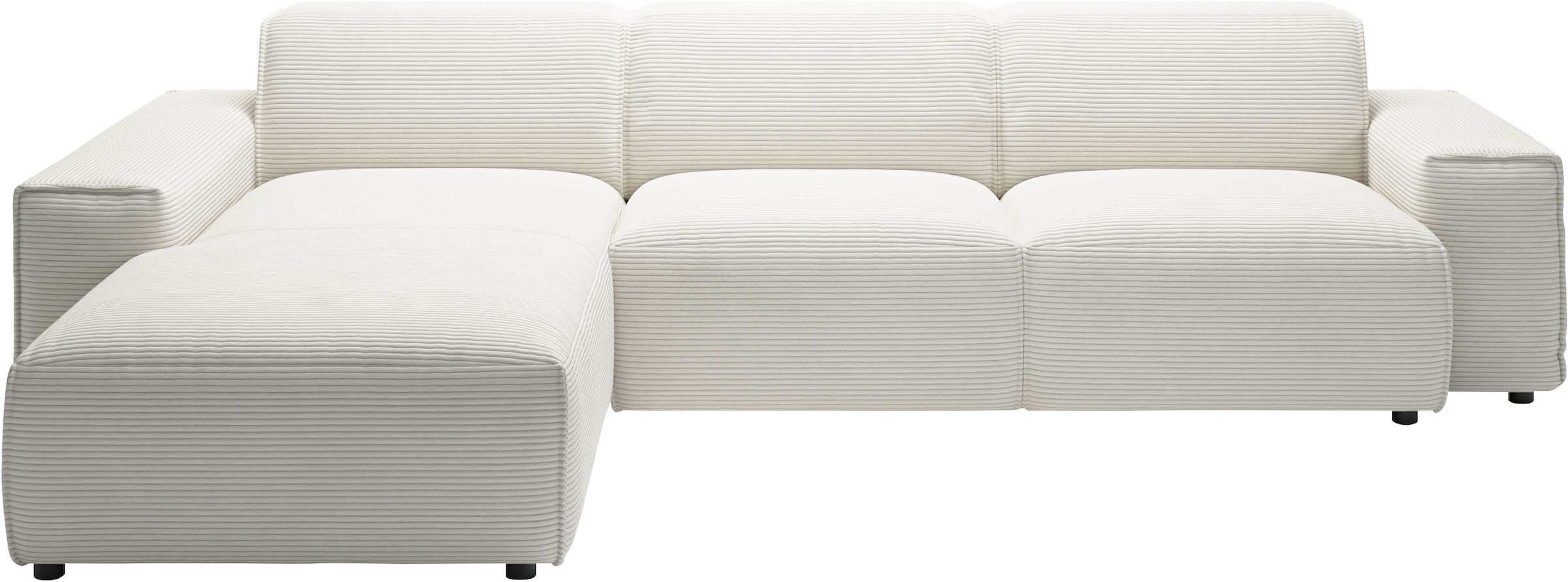 andas Ecksofa »Glimminge auch in Breitcord, Feincord, Bouclé + Easy care-Bezug« L-Form, Breite 294, Zierkissen