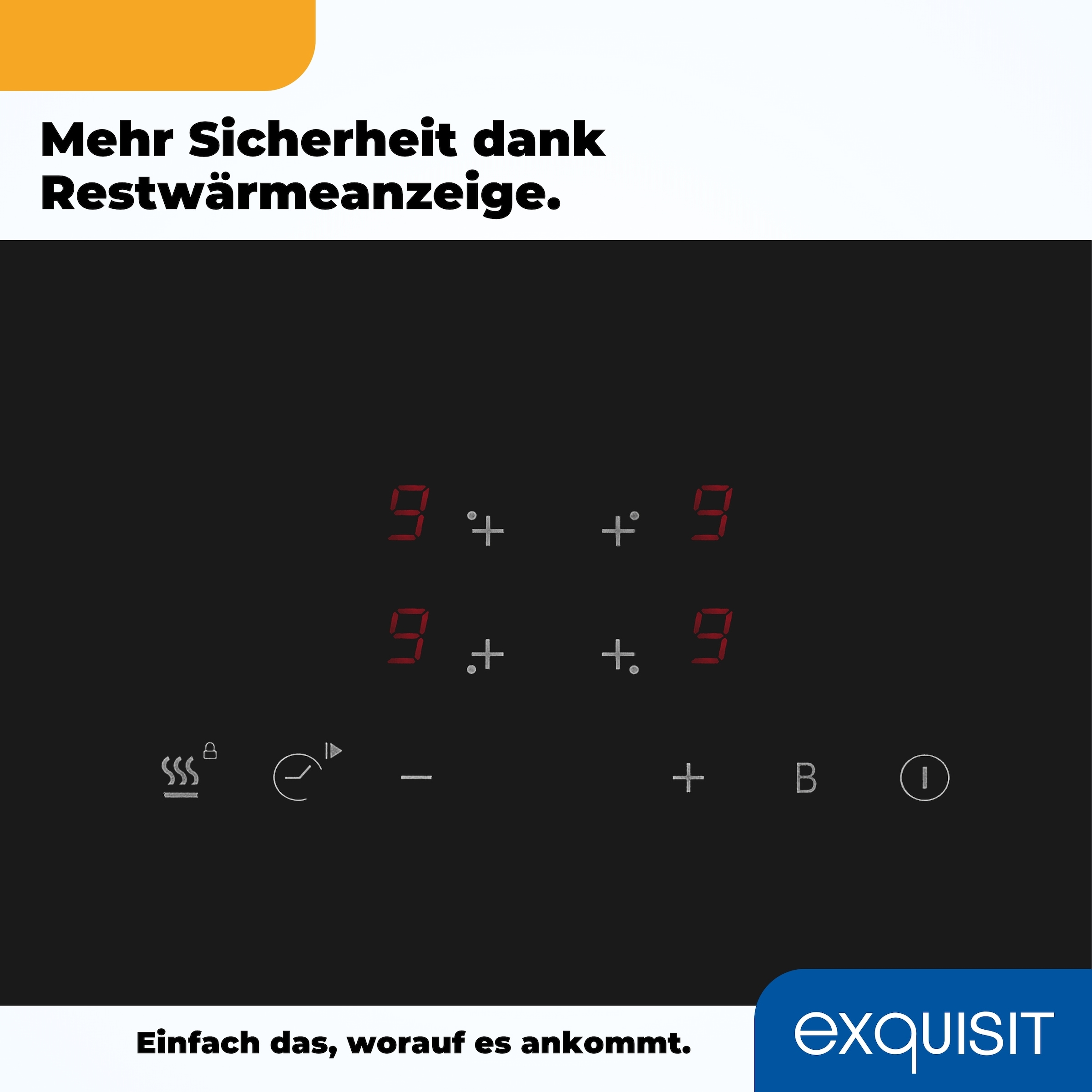 exquisit Backofen-Set »EBE367-H-120 mattschwarz« Set, 2 Stk. tlg.