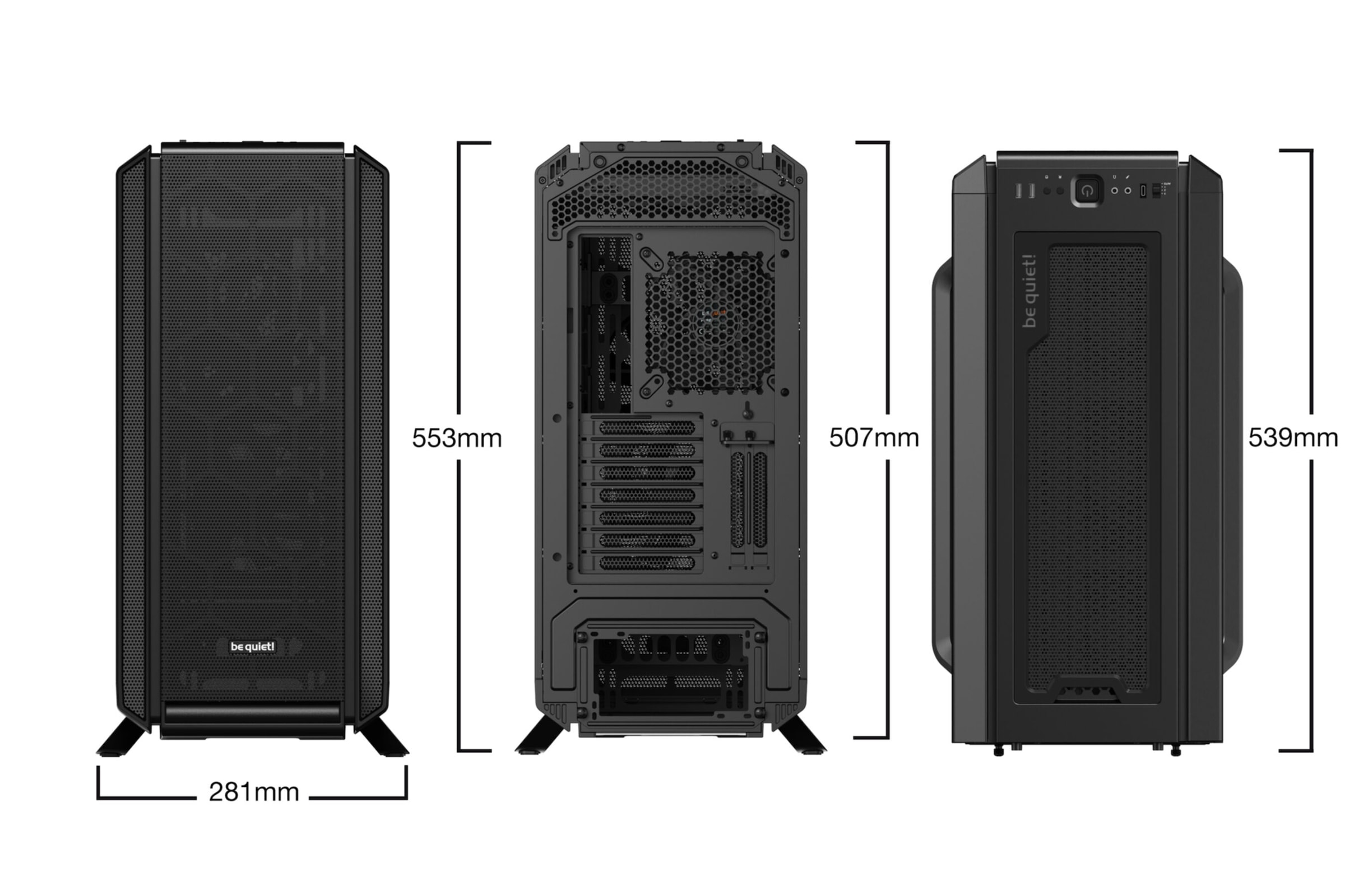 be quiet! PC-Gehäuse »Silent Base 802 Window Black«