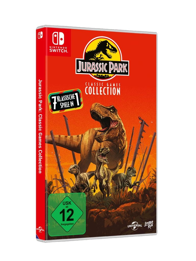 Spielesoftware »Jurassic Park Classic Games Collection«, Nintendo Switch