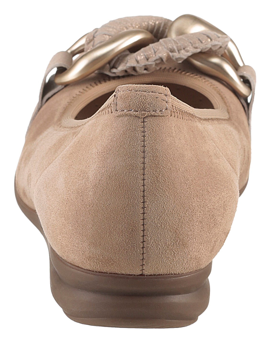 Gabor Ballerina »FLORENZ«, Keilabsatz, Bequemschuh, Slipper, Businessschuh in Weite G (=weit)