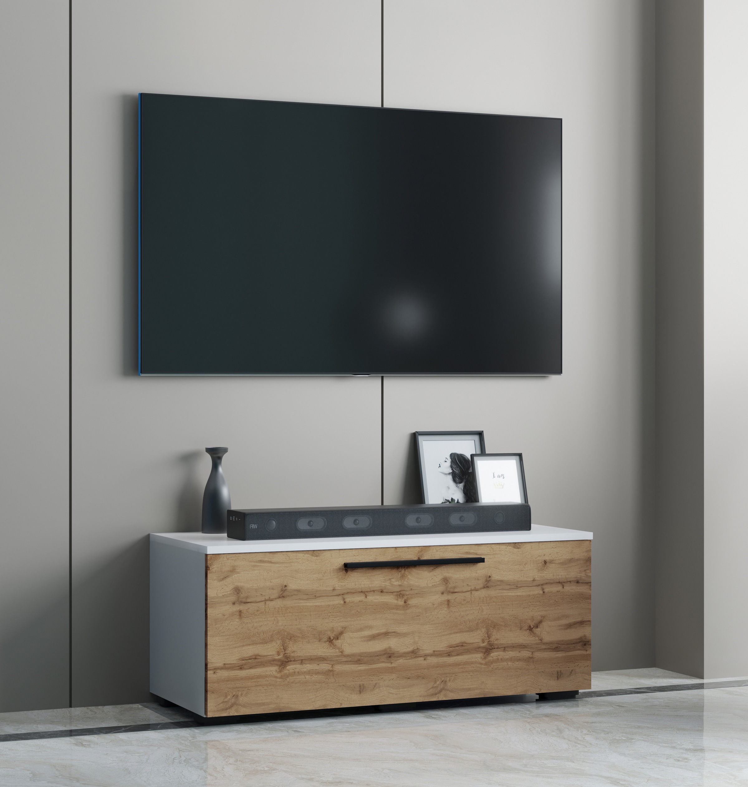 VCM Wohnzimmertisch »Holz TV Lowboard Möbel Fernsehschrank Arila S«