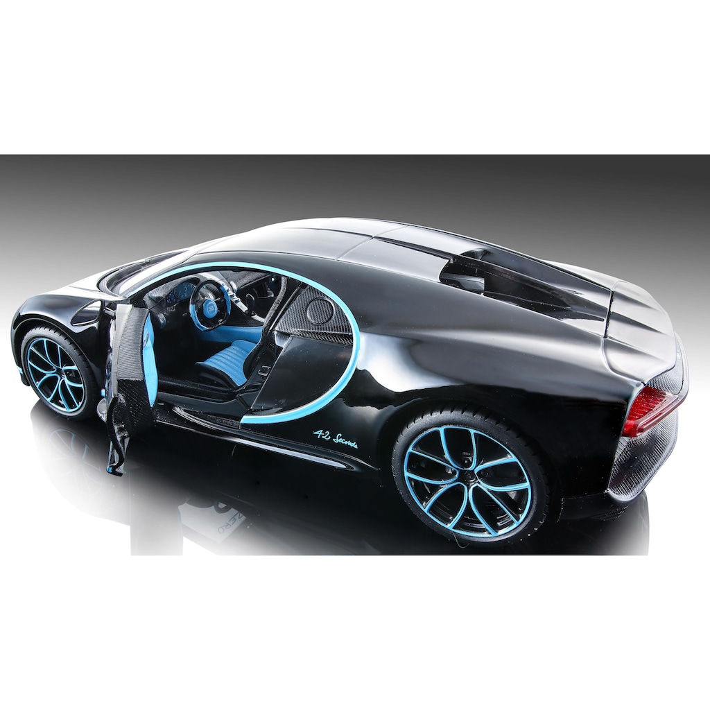 Maisto® Sammlerauto »Bugatti Chiron, 1:24, schwarz«, 1:24