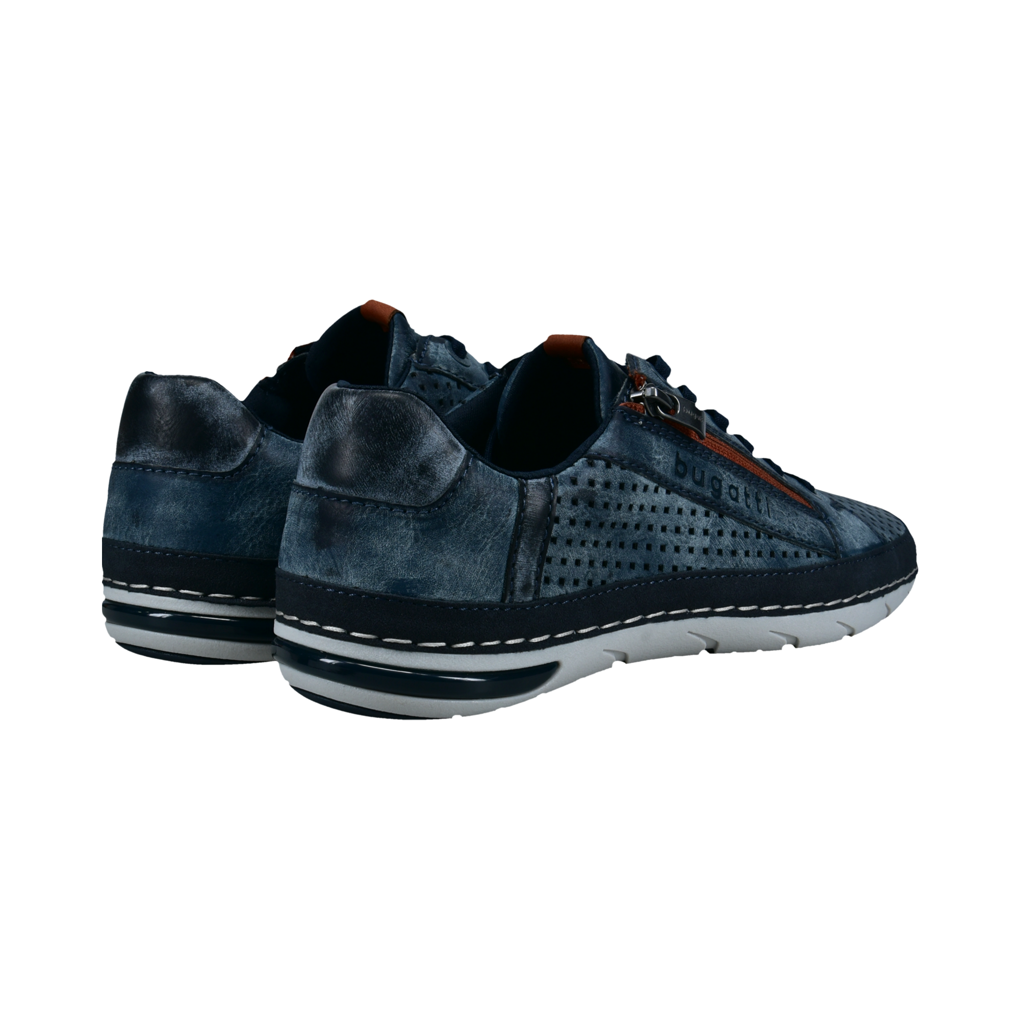 bugatti Sneaker  Halbschuh, Freizeitschuh mit praktischem Reißverschluss