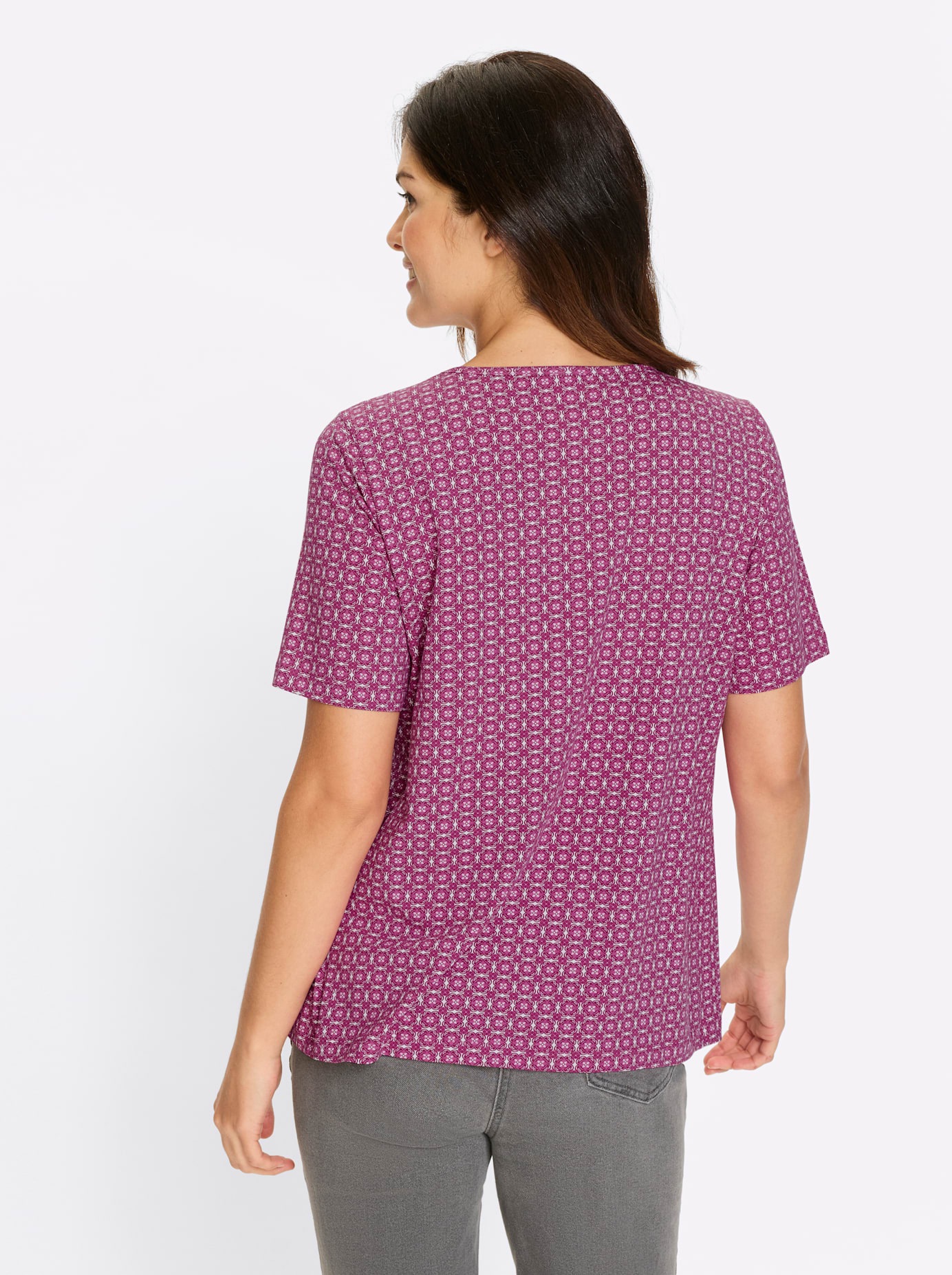 Classic Basics Print-Shirt »Kurzarm-Shirt«, 1 tlg.
