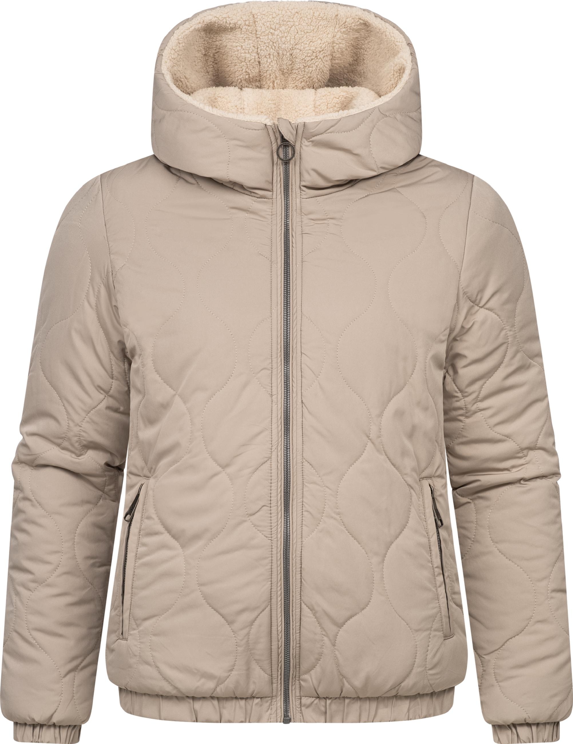 Ragwear Wendejacke »Winterjacke Qaria«, mit Kapuze, ultraleichte 2-in-1 Damen Winterjacke mit Kapuze