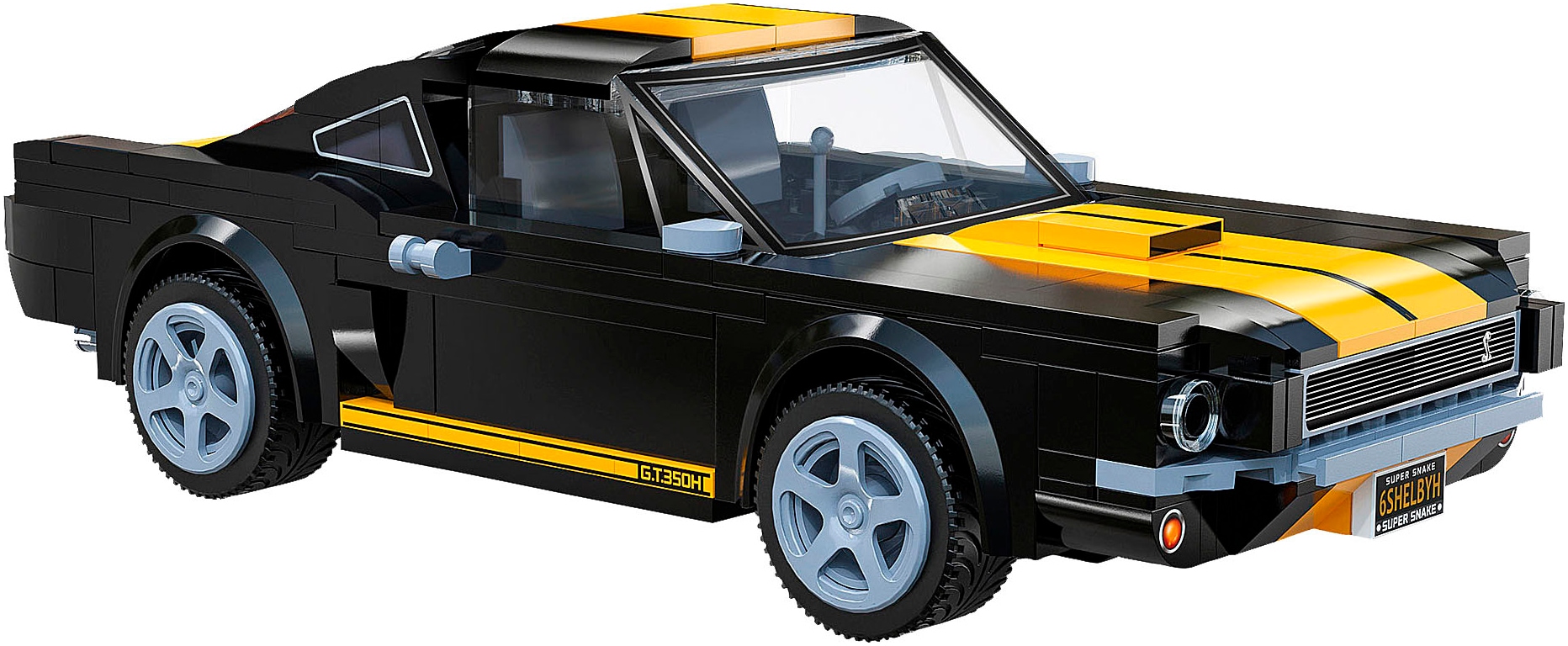 Jamara RC-Auto »CaDA, Bricks Shelby GT350 H schwarz 2,4GHz« Maßstab 1:20