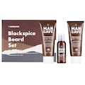 MAN CAVE Bartpflege-Set »Blackspice Beard Set«, (3 tlg.)