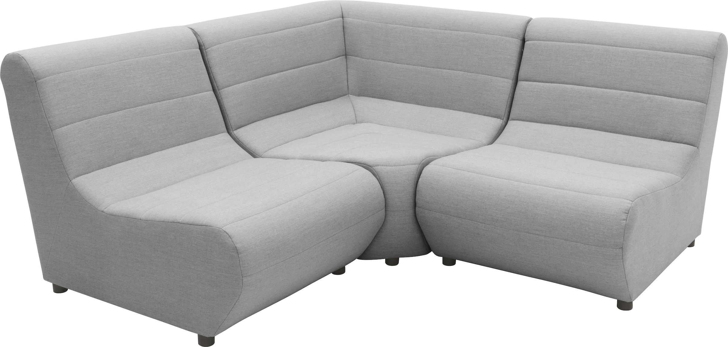 DOMO collection Ecksofa »Soleil, pflegeleichter und wetterfester Bezug«, Outdoor, besonderes Design und Formgebung, individuell erweiterbar