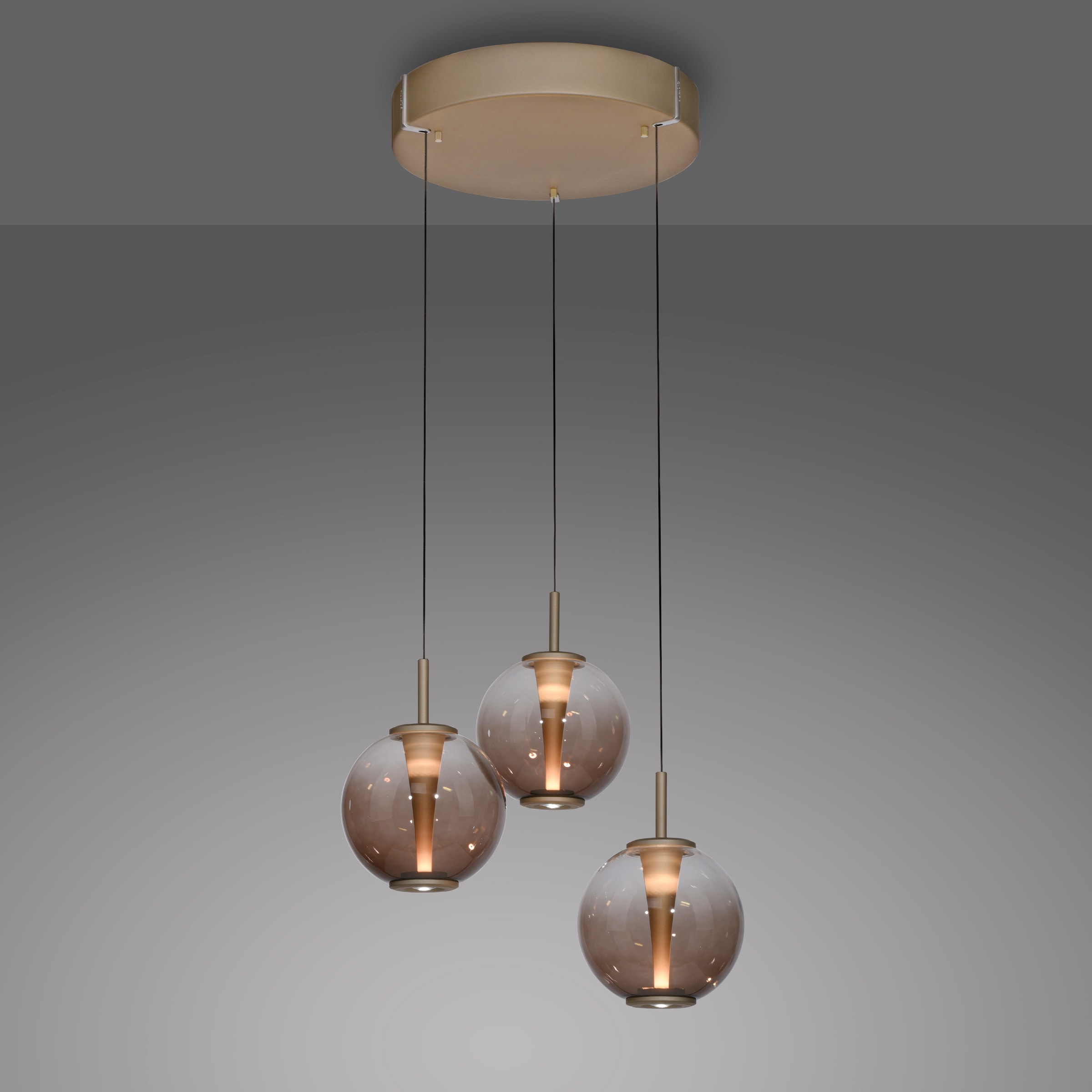 Neuhaus PURE LED Pendelleuchte »PURE E-Infinity« LED-Board 1 Stk. warmweiß - kaltweiß e-SLIDE® Funktion, CCT, dimmbar, Fernbedienung