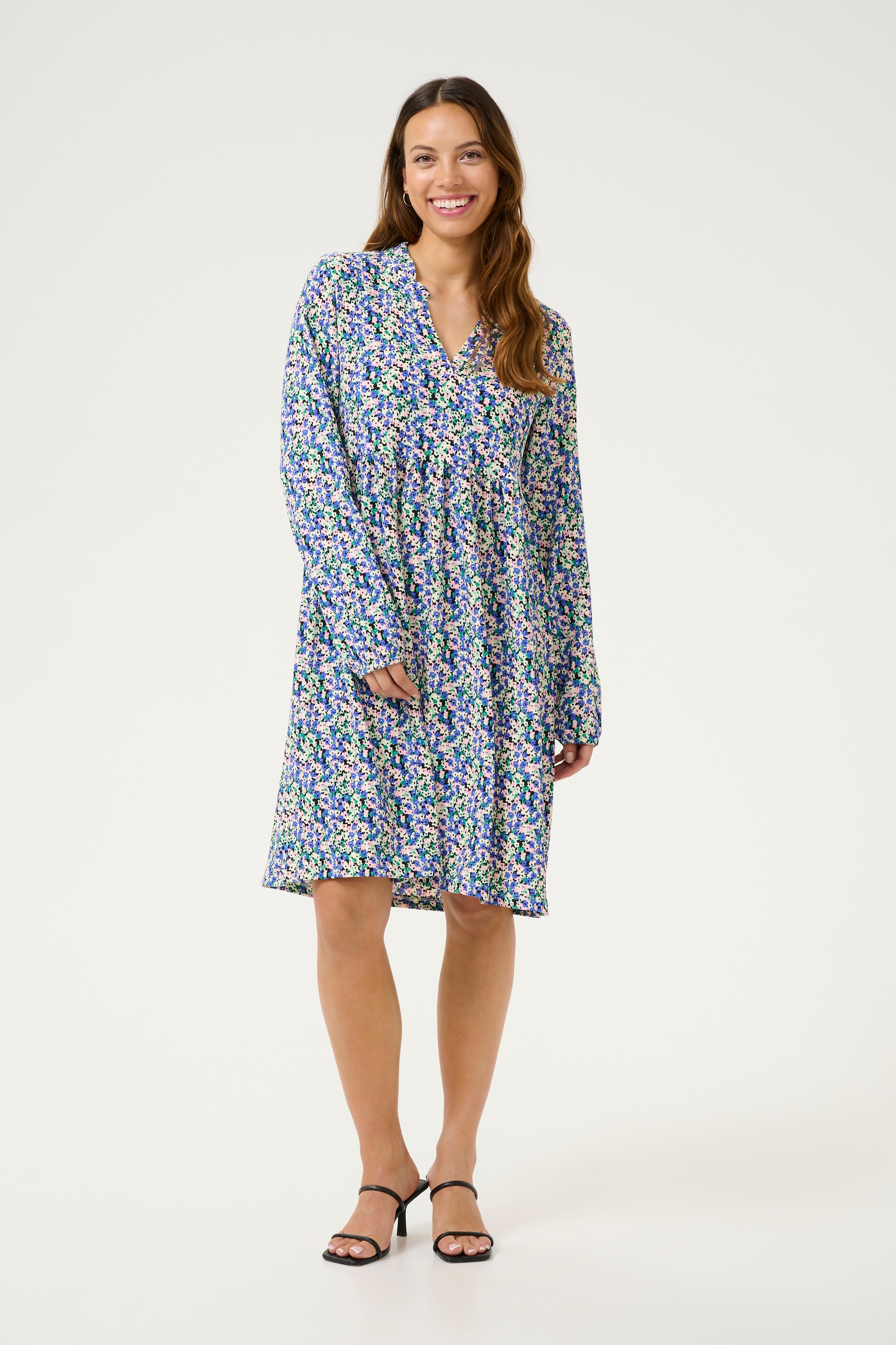 KAFFE Midikleid »Kleid KAliana«