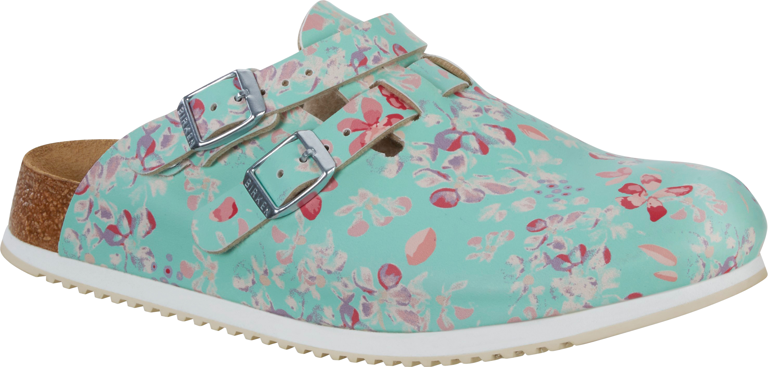 Clog »Kay SL Flower Mint«, Arbeitsschuh, Sandale