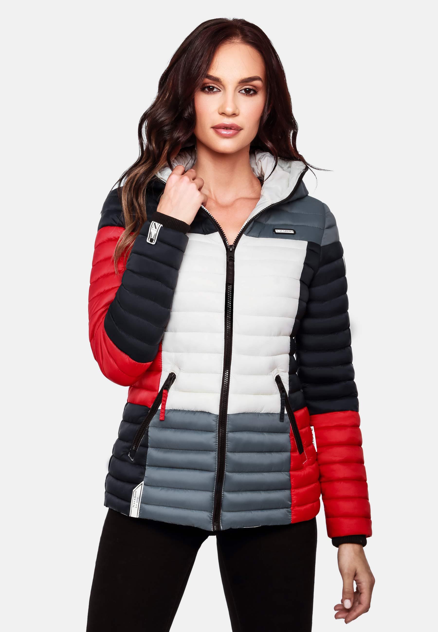 Navahoo Steppjacke »Steppjacke Multikulti«