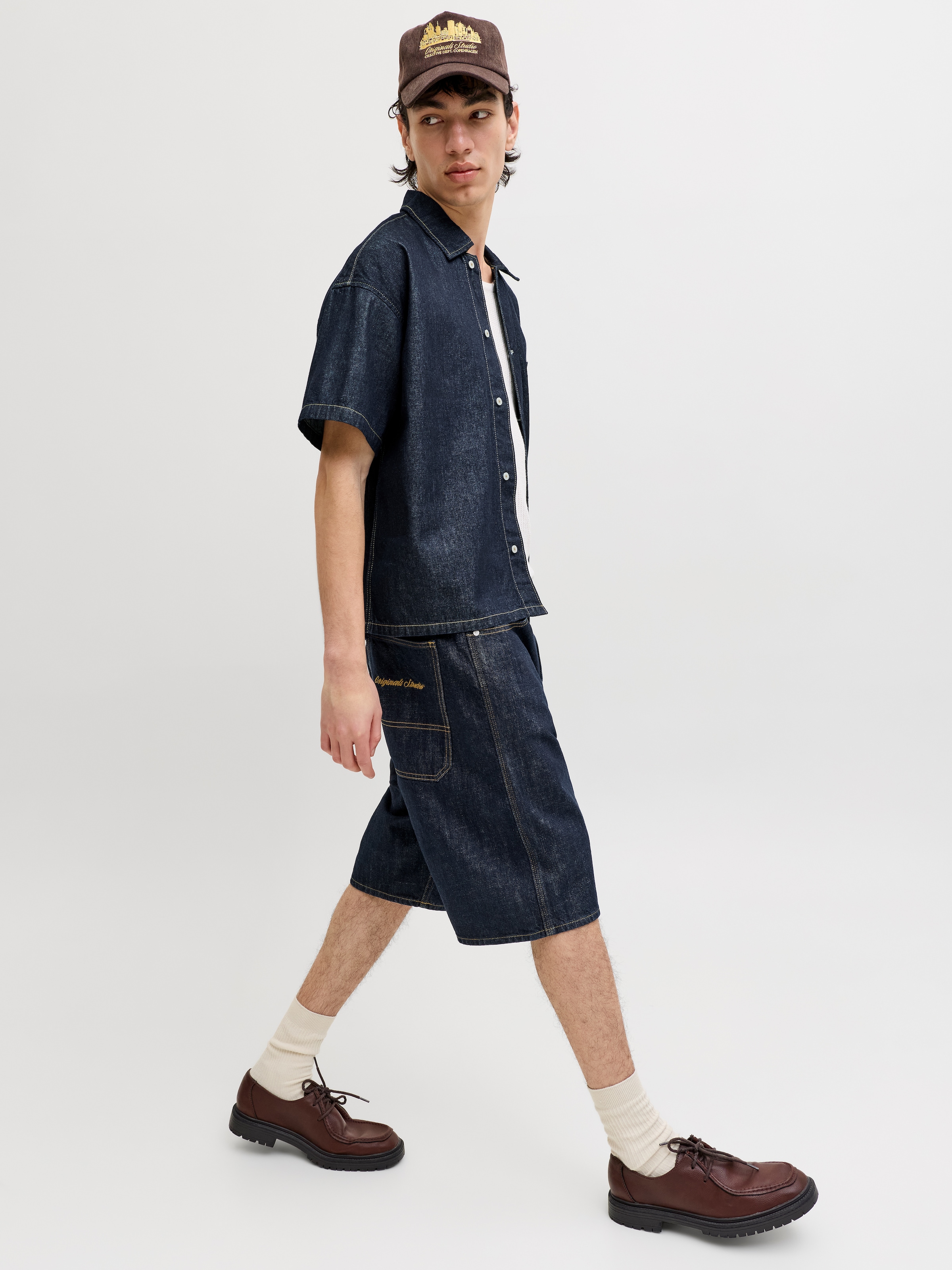 Jack & Jones 3/4-Hose »JJIALEX JJNORREBRO SHORTS SQ 400«  im Five-Pocket Style