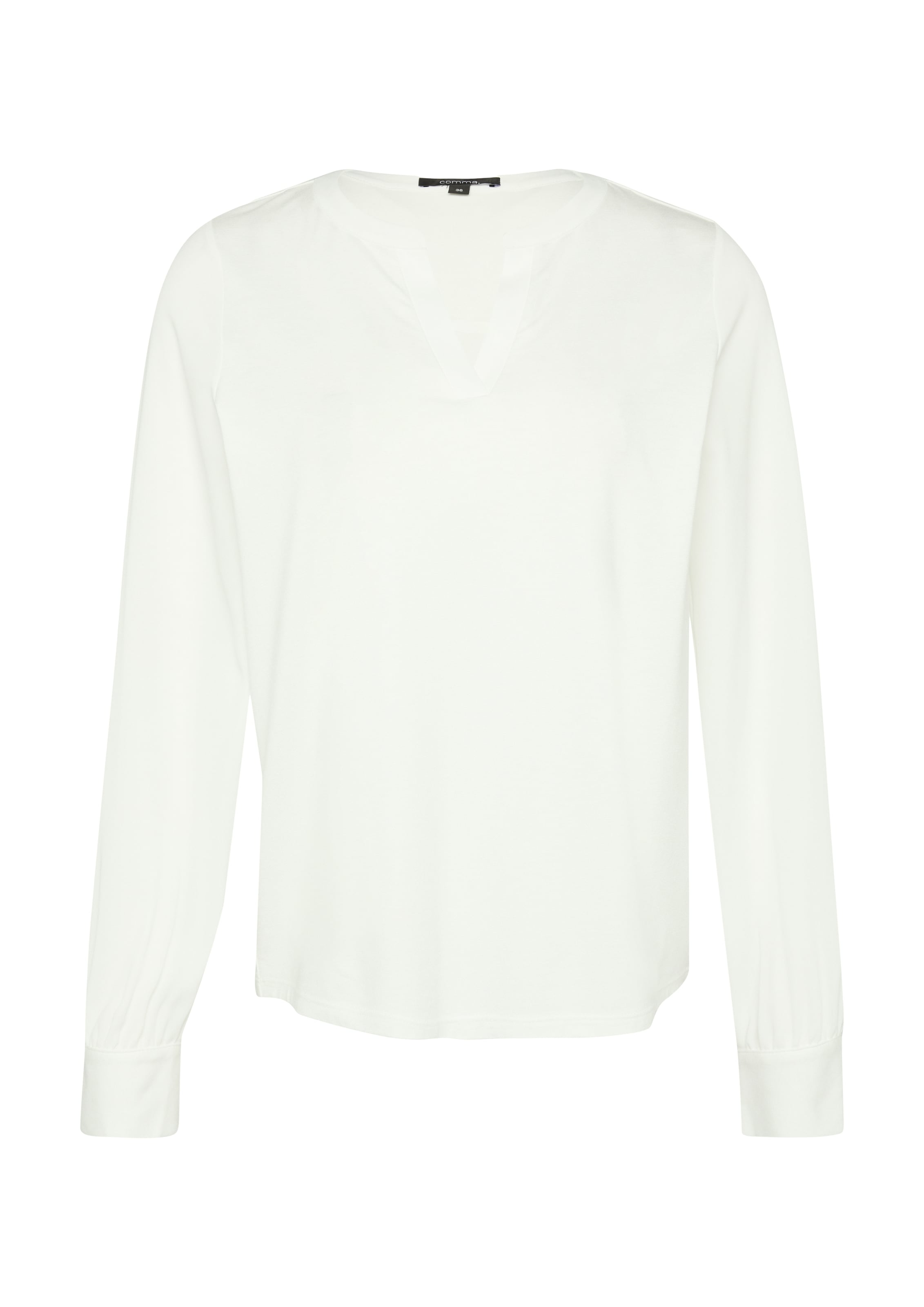 Comma Blusenshirt, in Unifarbe
