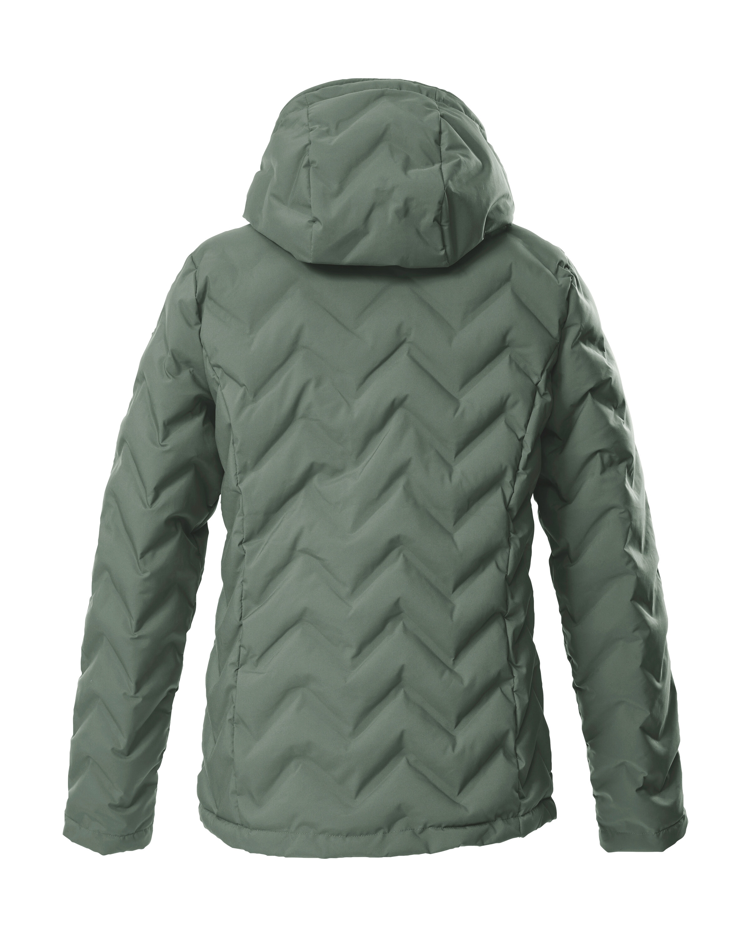 Killtec Steppjacke »KOW 23 WMN QLTD JCKT«, Wasserabweisende Damenjacke mit verstellbarer Kapuze und Taschen