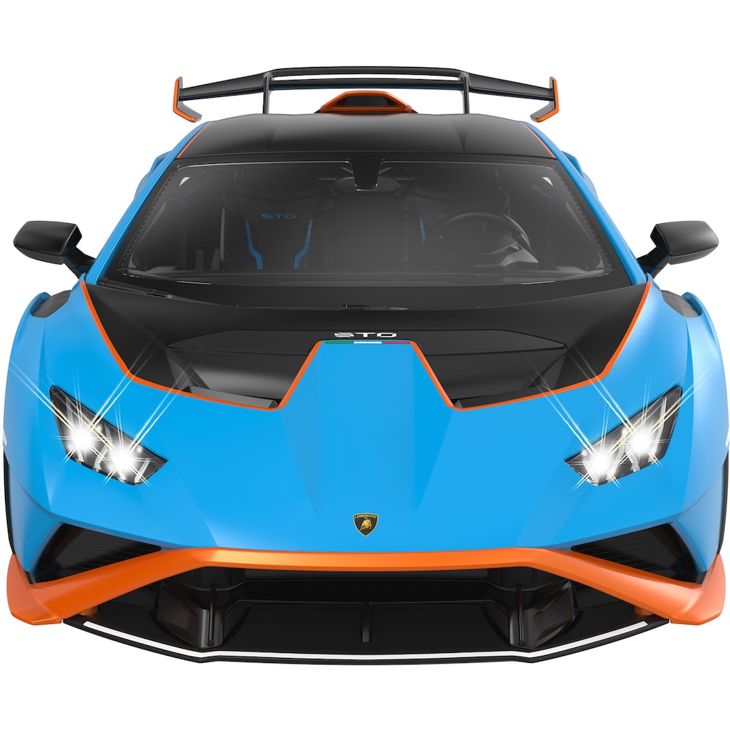 Jamara RC-Auto »Lamborghini Huracán STO 1:14, blau, 2,4GHz«, mit LED-Licht; offiziell lizenziert