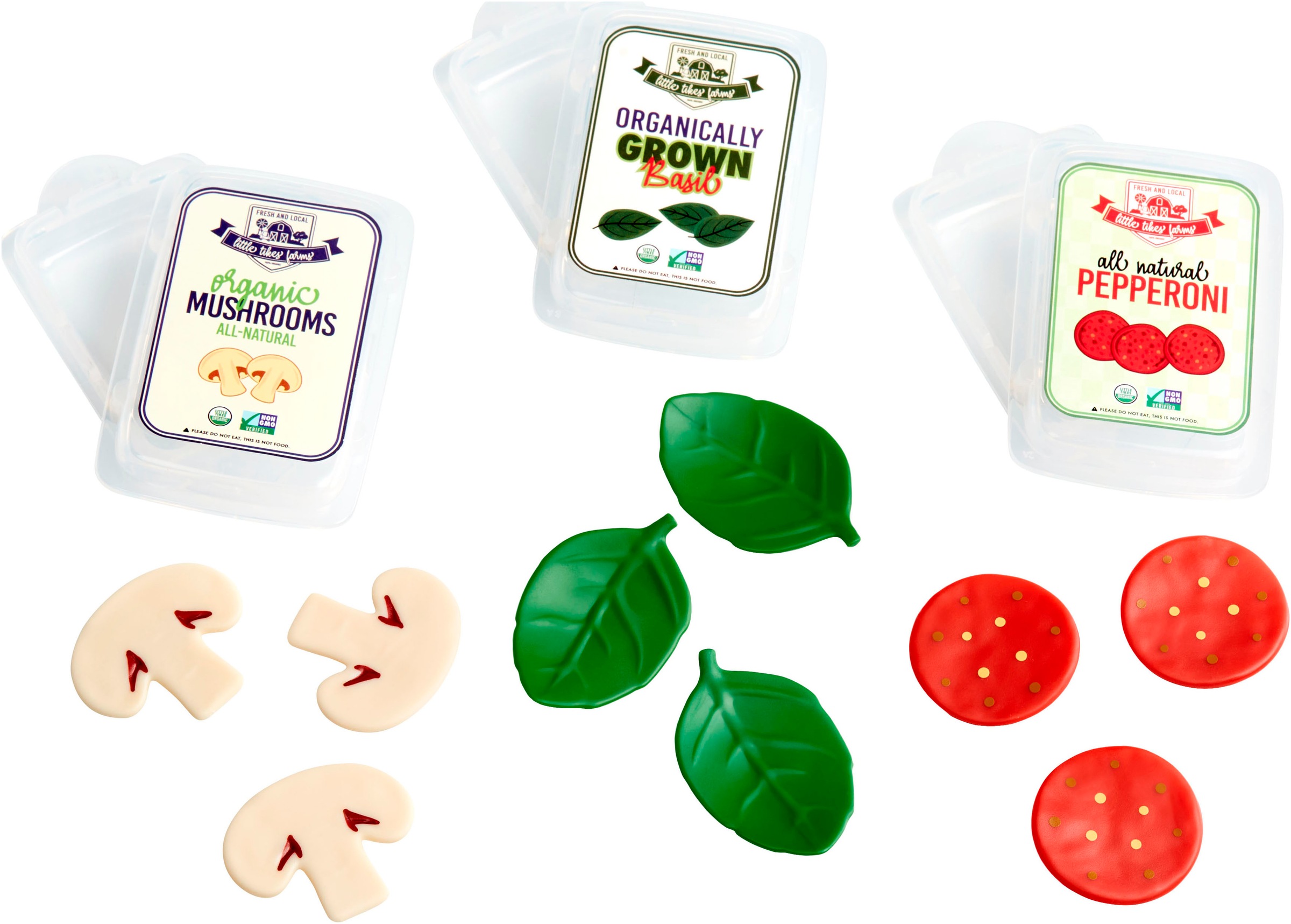 Little Tikes® Spiellebensmittel »Creative Chefs Pizza Kit«, (18 tlg.)