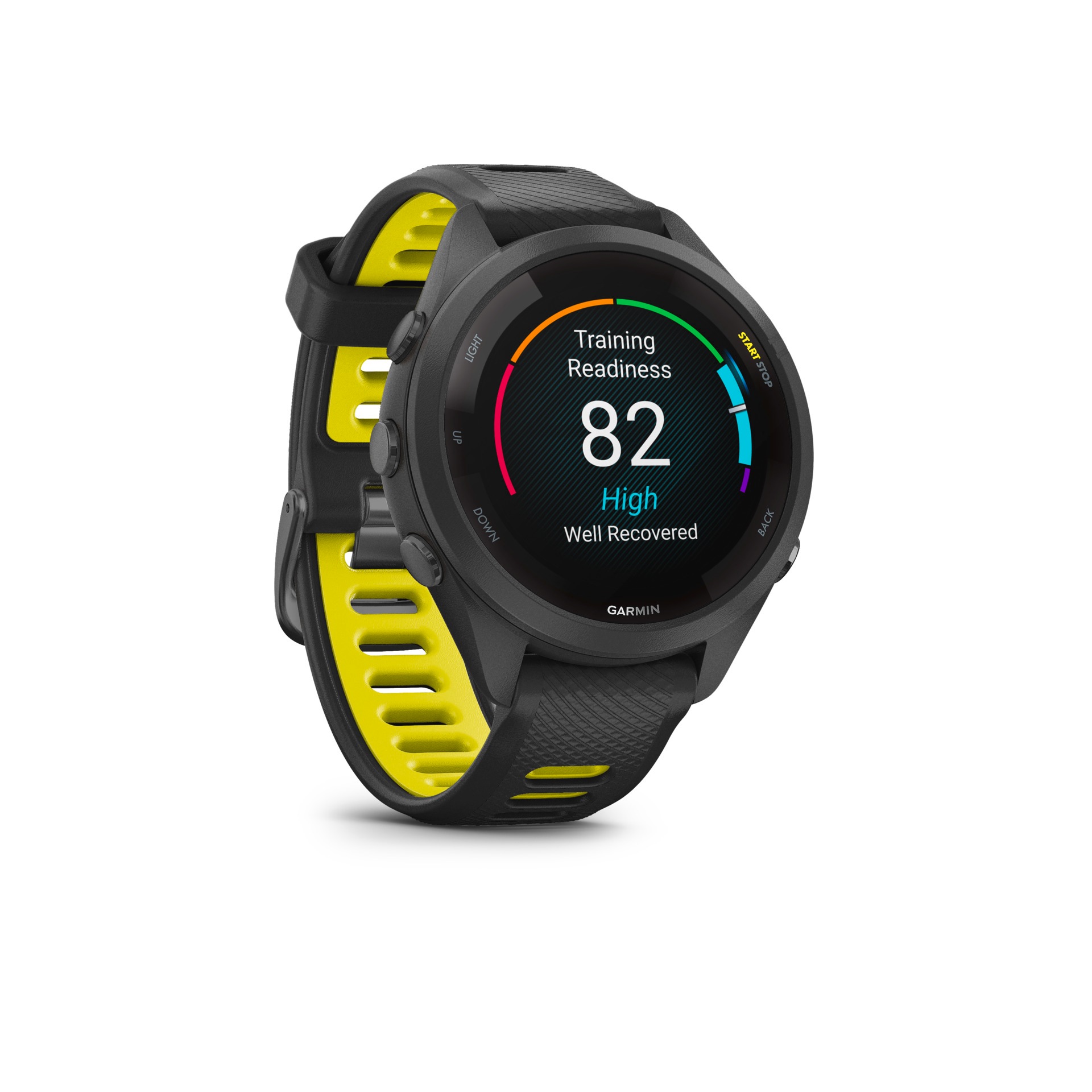 Garmin Smartwatch »FORERUNNER 265S mit Silikon-Armband 18 mm«