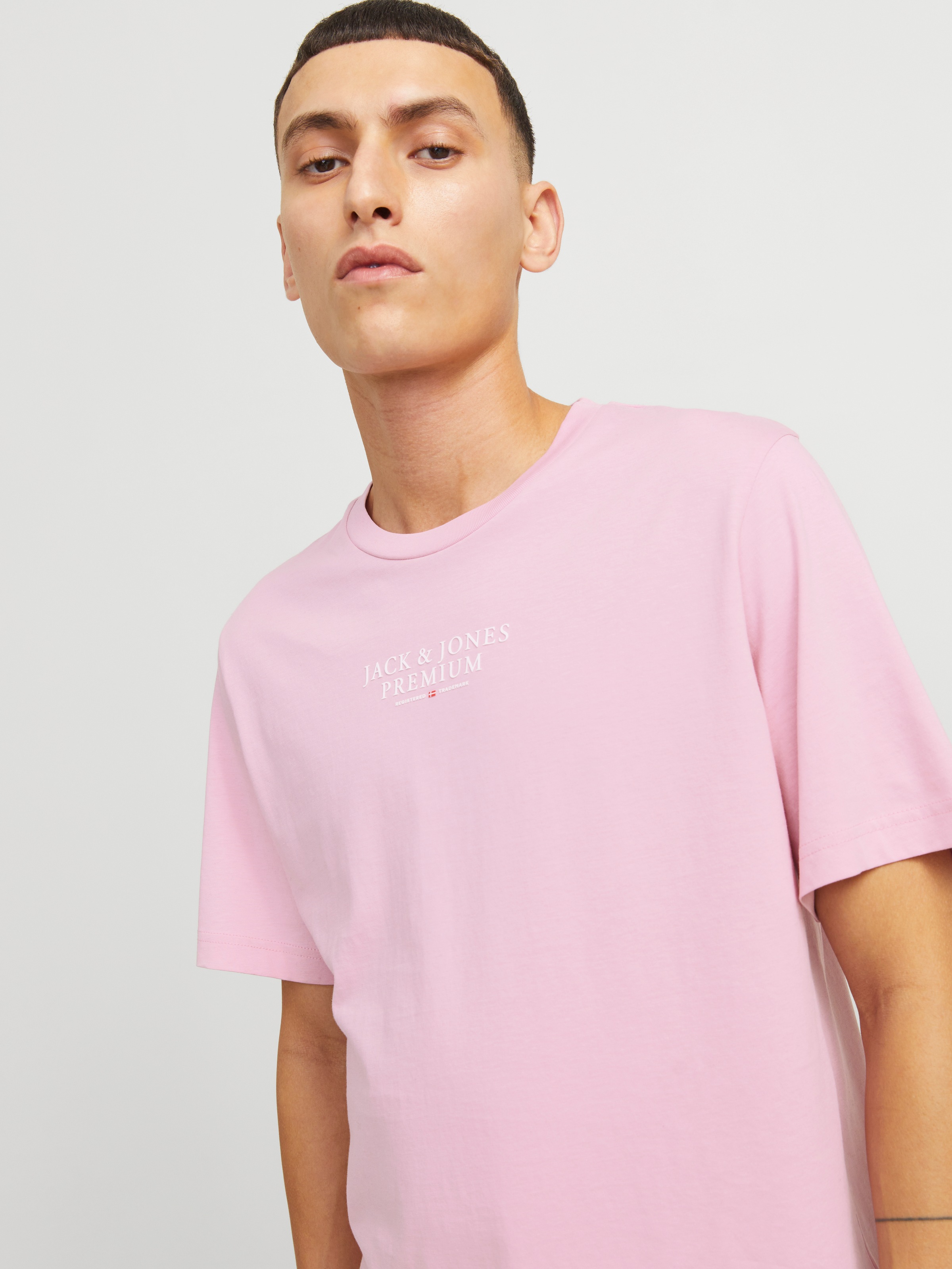 Jack & Jones Rundhalsshirt »JPRBLUARCHIE TEE CREW NECK«