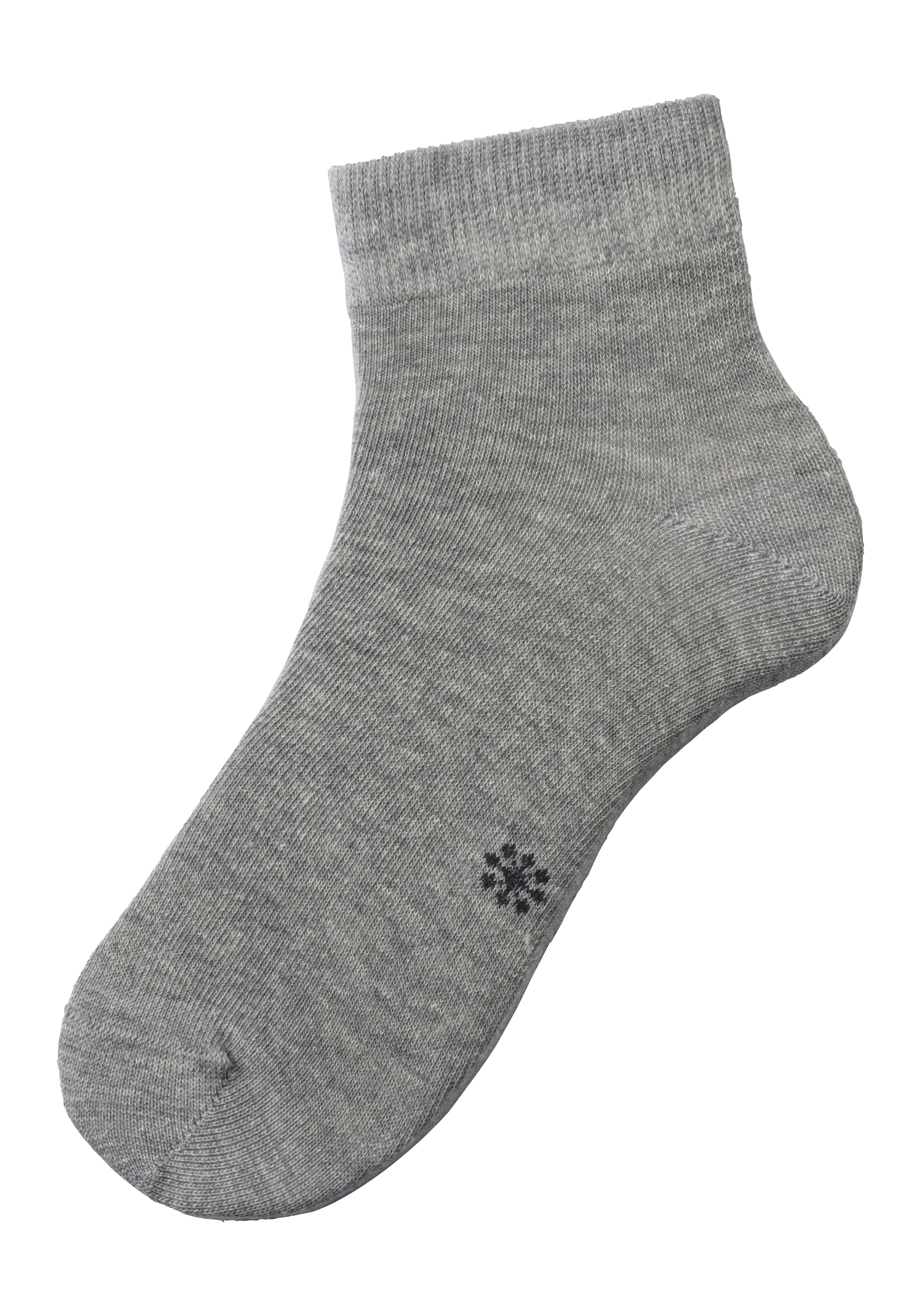 H.I.S Kurzsocken, (Packung, 10 Paar), mit eingestrickten Symbolen