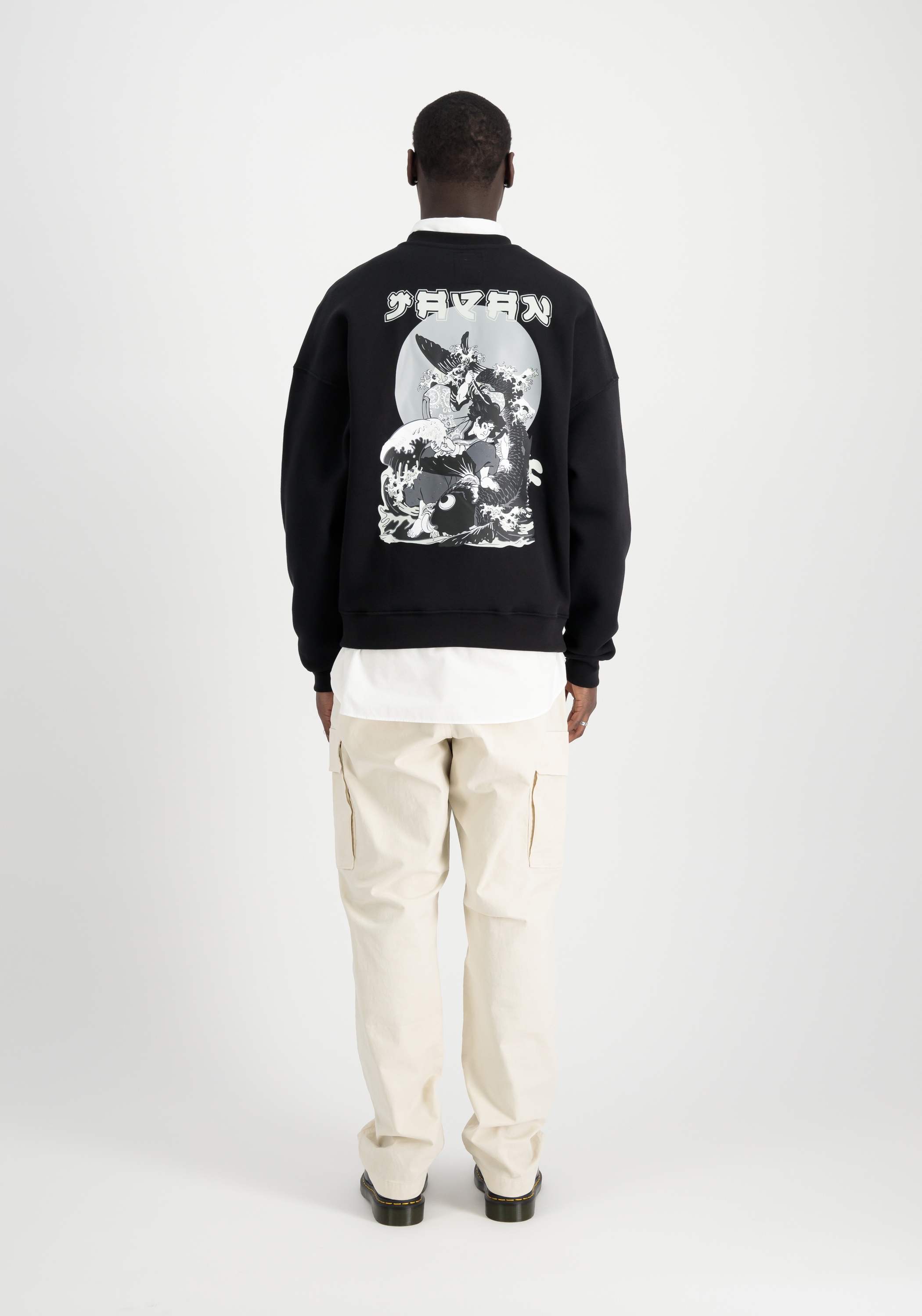 Alpha Industries Sweater »Alpha Industries Men - Sweatshirts Japan Wave Warrior Sweatshirt«