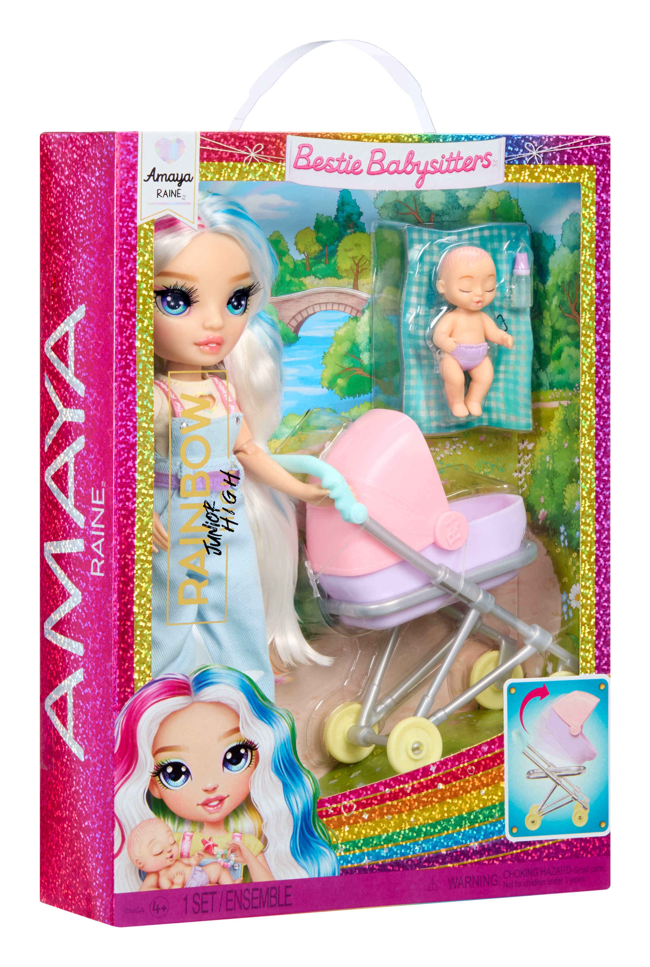 RAINBOW HIGH »Jr High Bestie Babysitters Fashion Doll- Amaya«