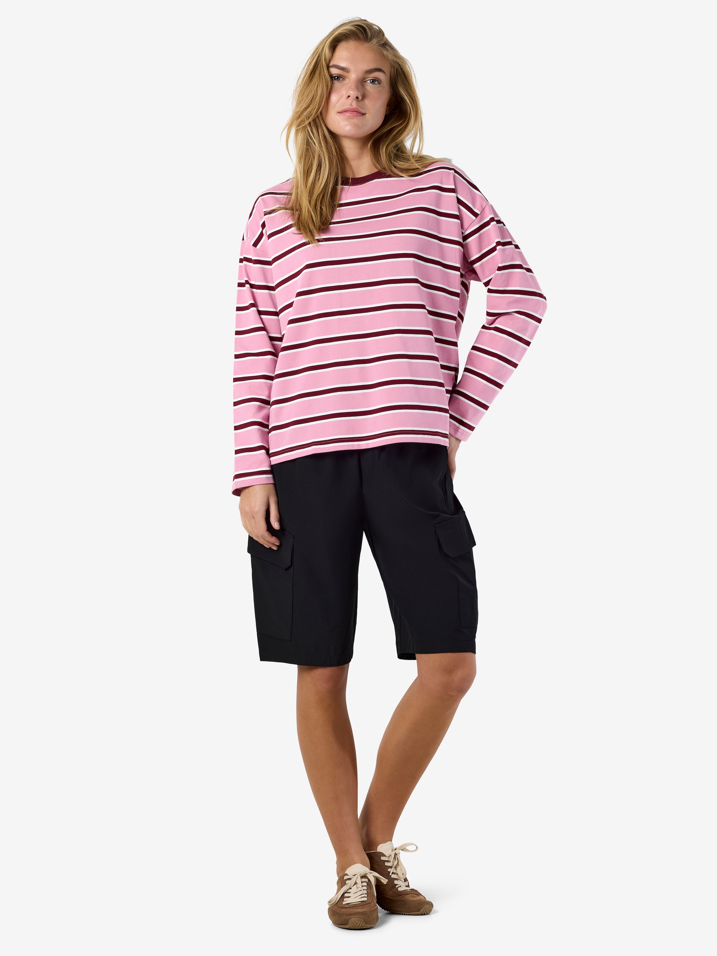 Noisy may Sweatshirt »NMEMBER L/S STRIPE SWEAT NOOS«
