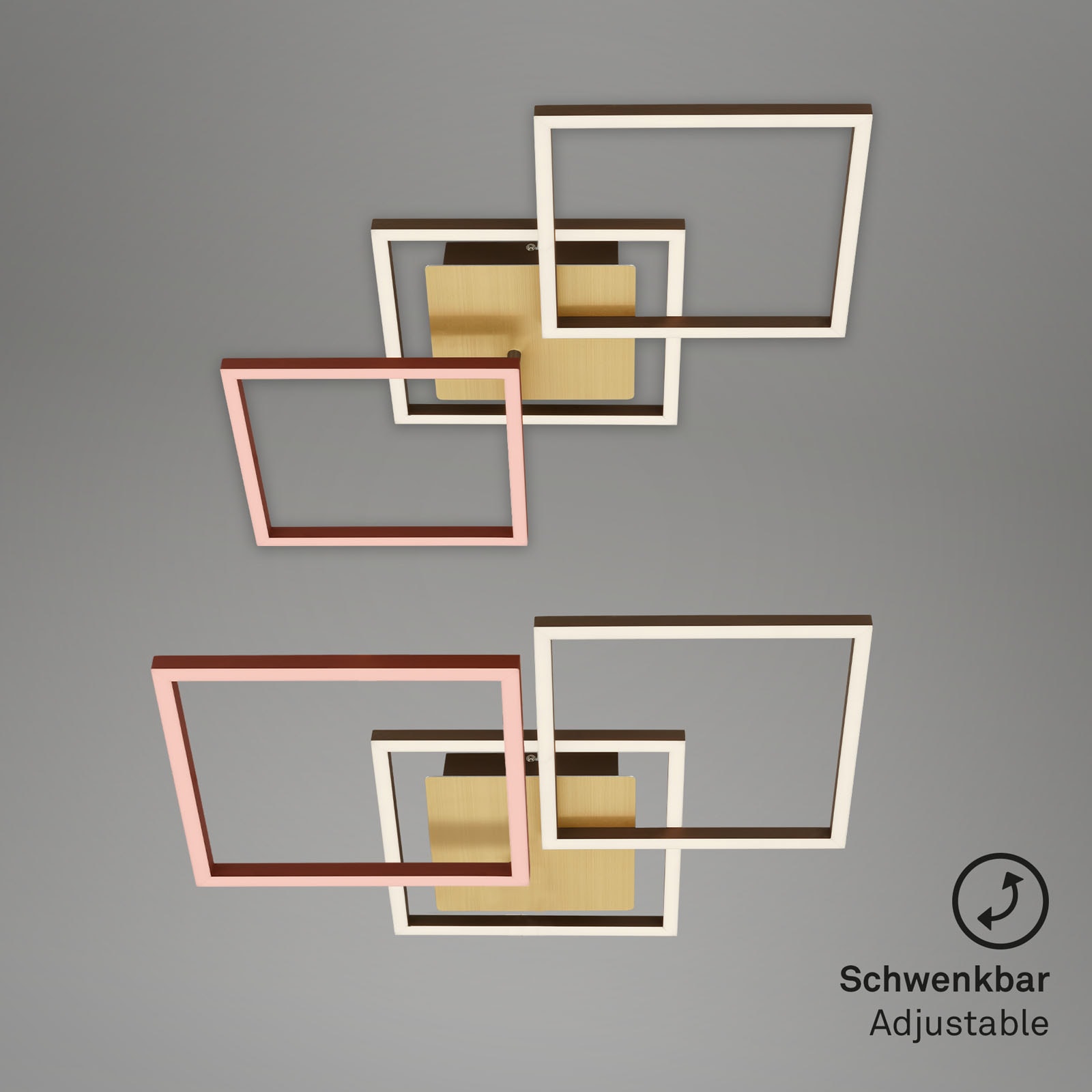 Briloner Leuchten Deckenleuchte »Frame FRAME«