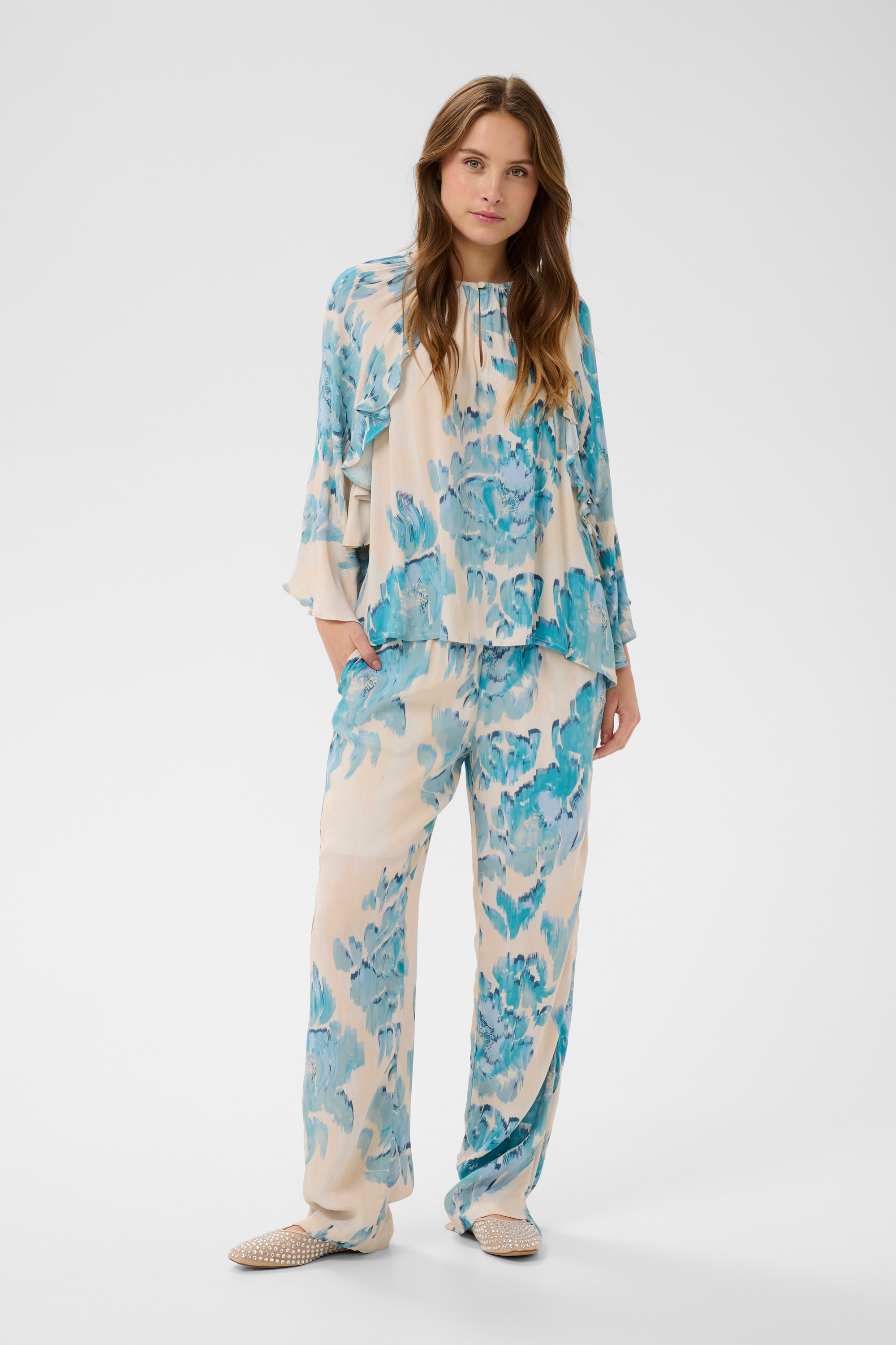 Saint Tropez Kurzarmbluse »Kurzarm-Bluse PollyanaSZ«