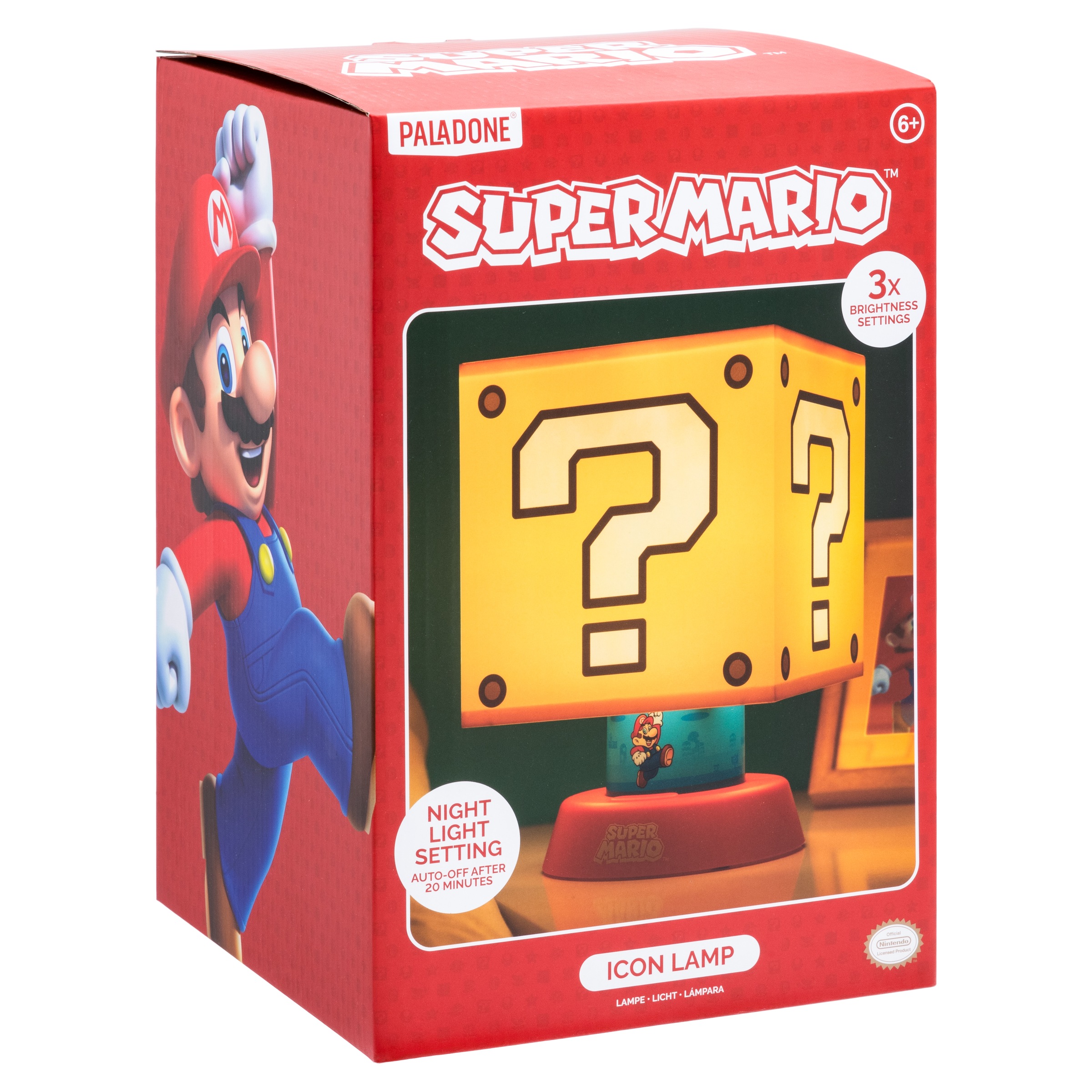 Paladone LED Dekolicht »Super Mario Fragezeichen Icon Leuchte«