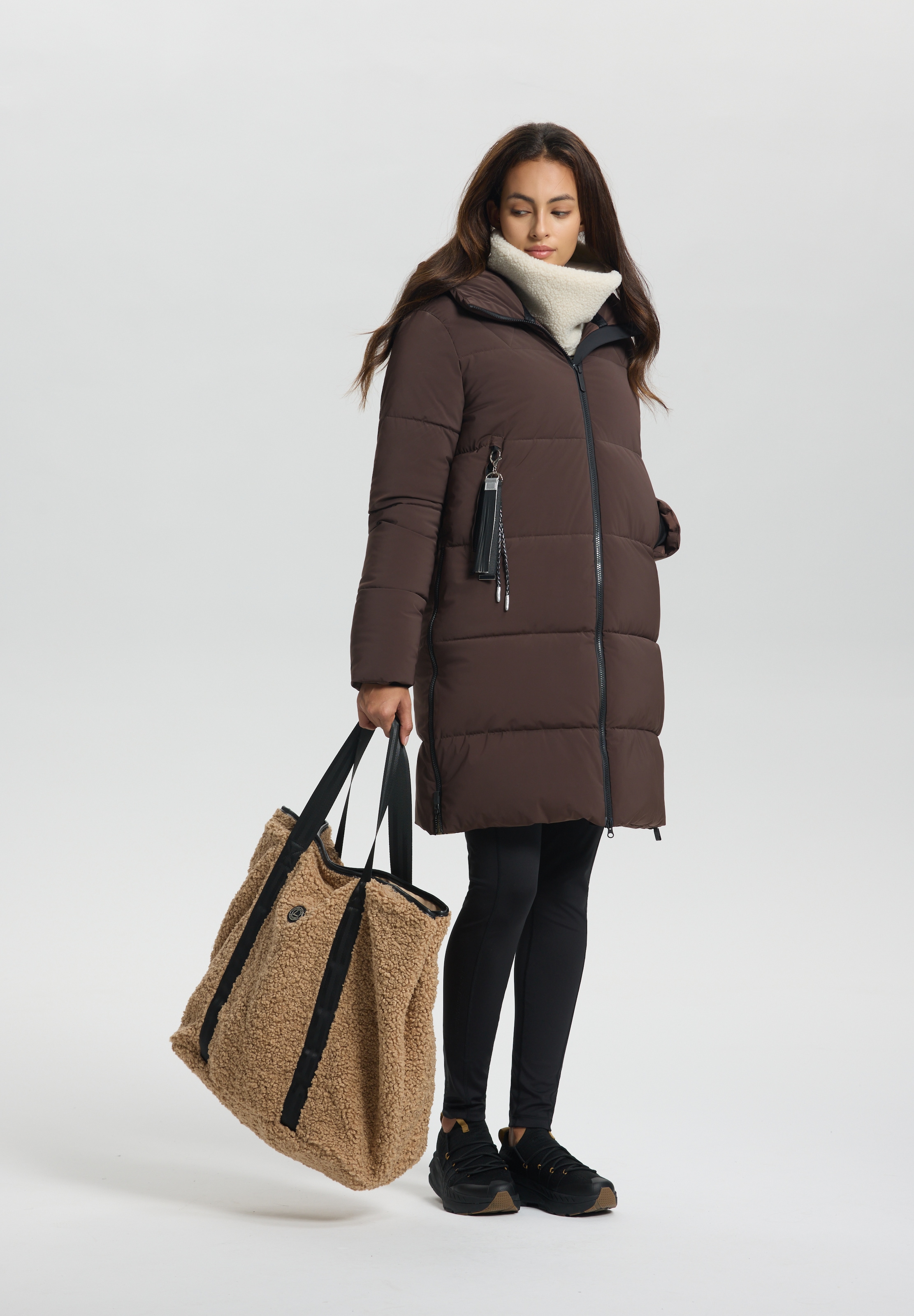 Luhta Shopper »LUHTA OUTAMO« mit innenliegender Reißverschlusstasche, mit Polyesterfutter