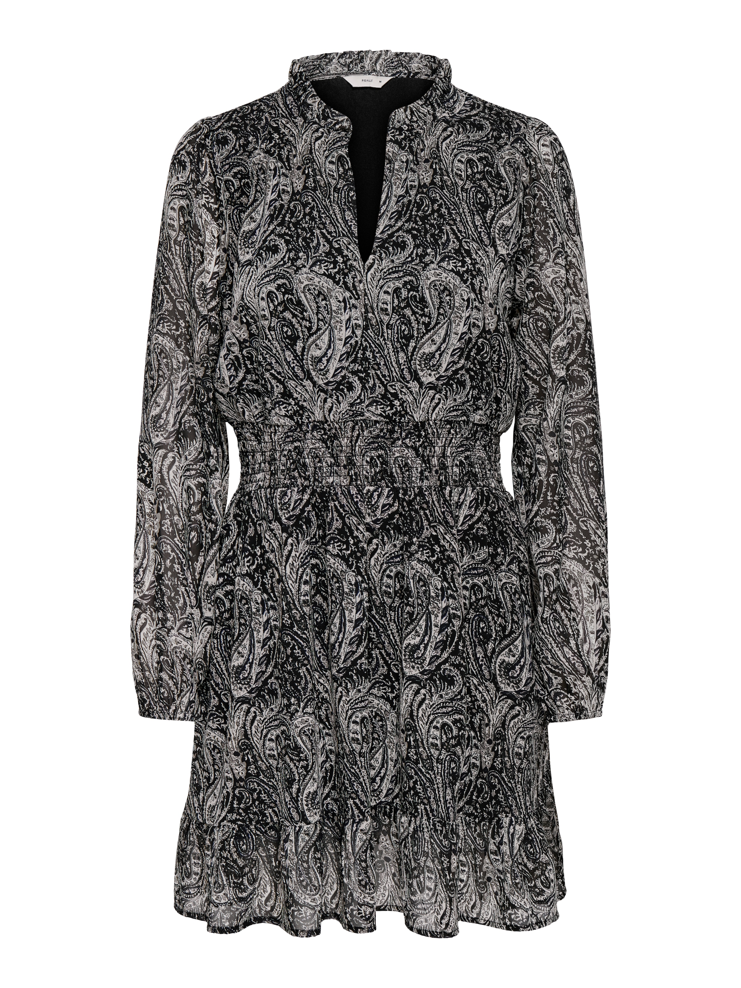 ONLY Chiffonkleid »ONLCAROLINE L/S SHORT DRESS WVN NOOS« Polyester