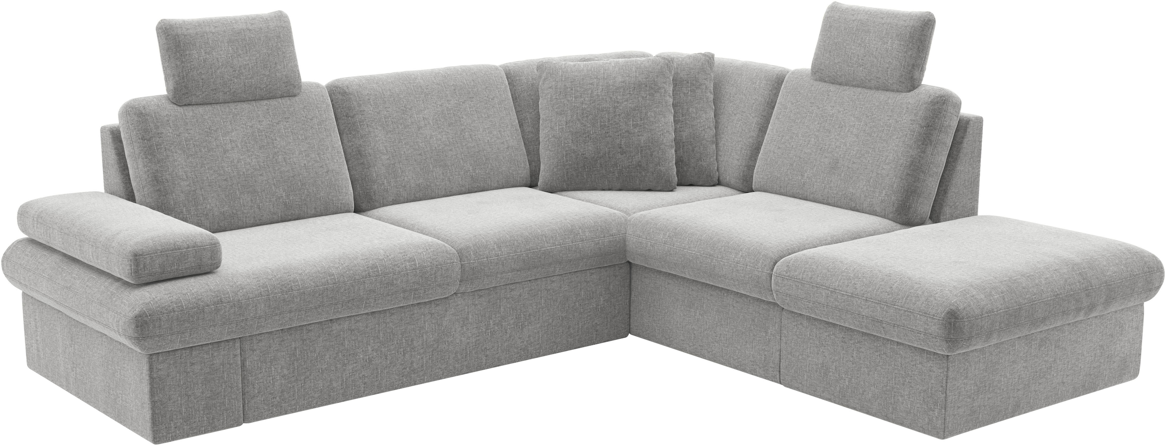 sit&more Ecksofa »Moreno«, mit Armteilverstellung,wahlweise mit Bettfunktion