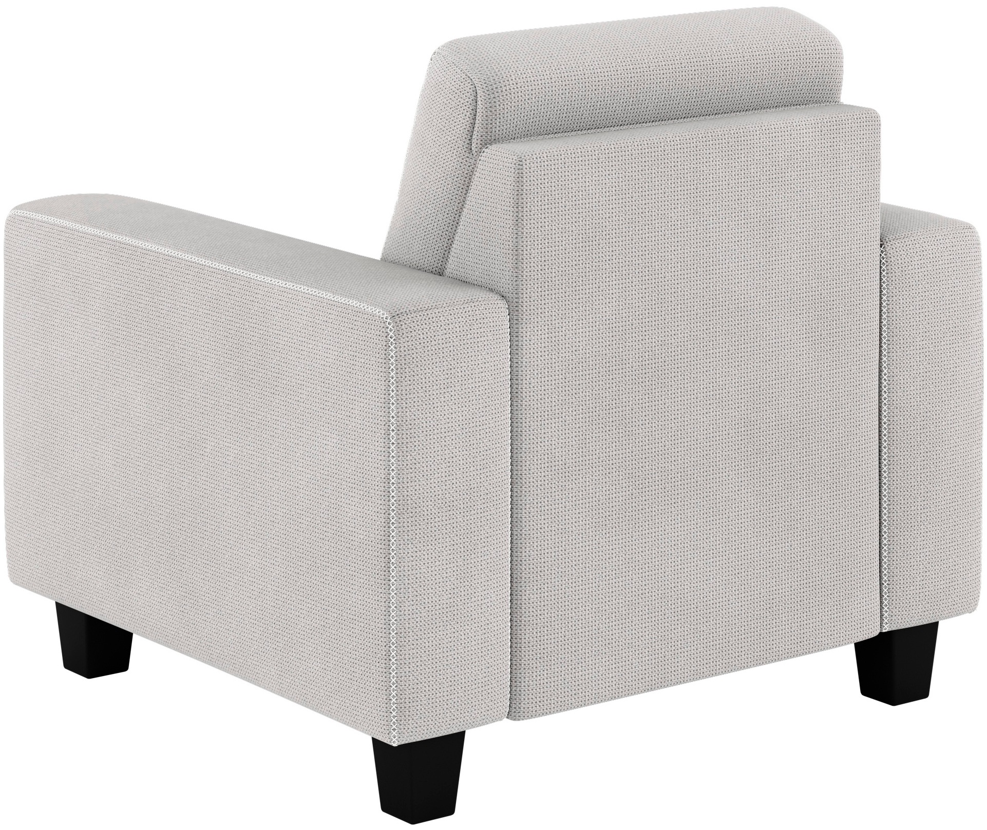 Places of Style Sessel »Varese«, Kreuznaht in beige