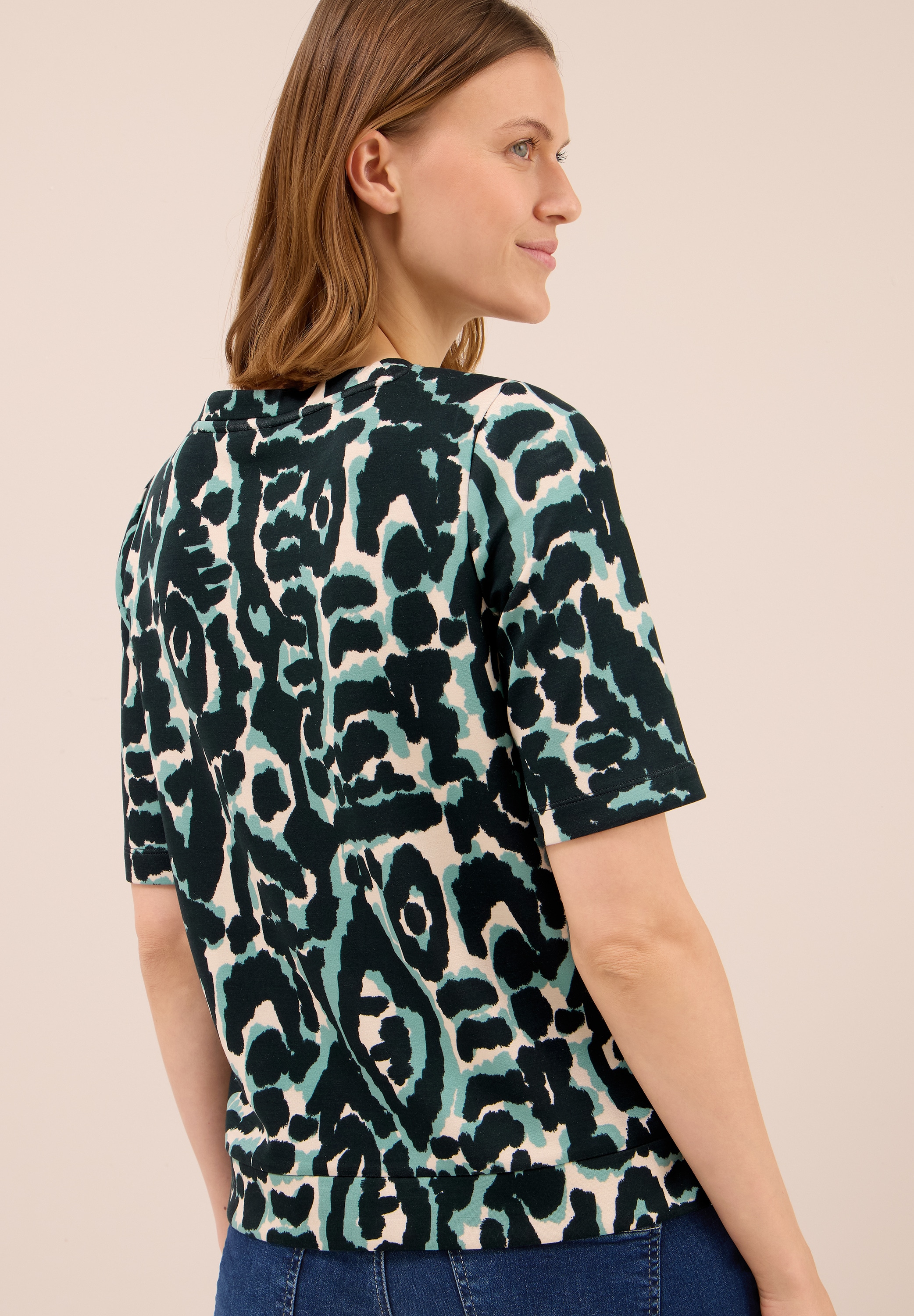 Cecil T-Shirt, mit All-Over Print